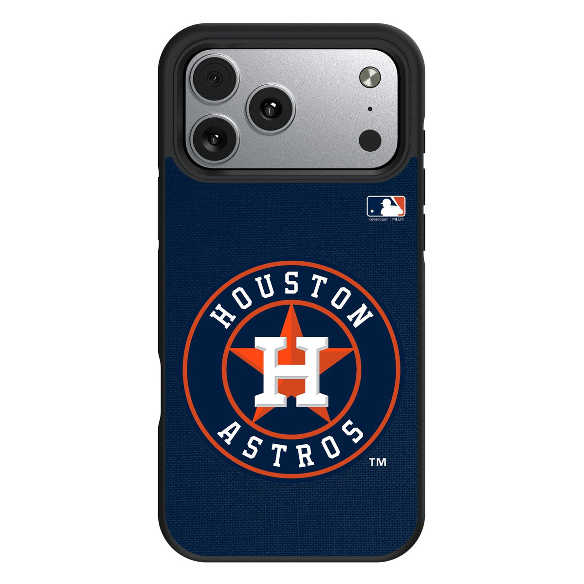 Houston Astros Solid Bump Phone Case for Apple iPhone 17 Series 1