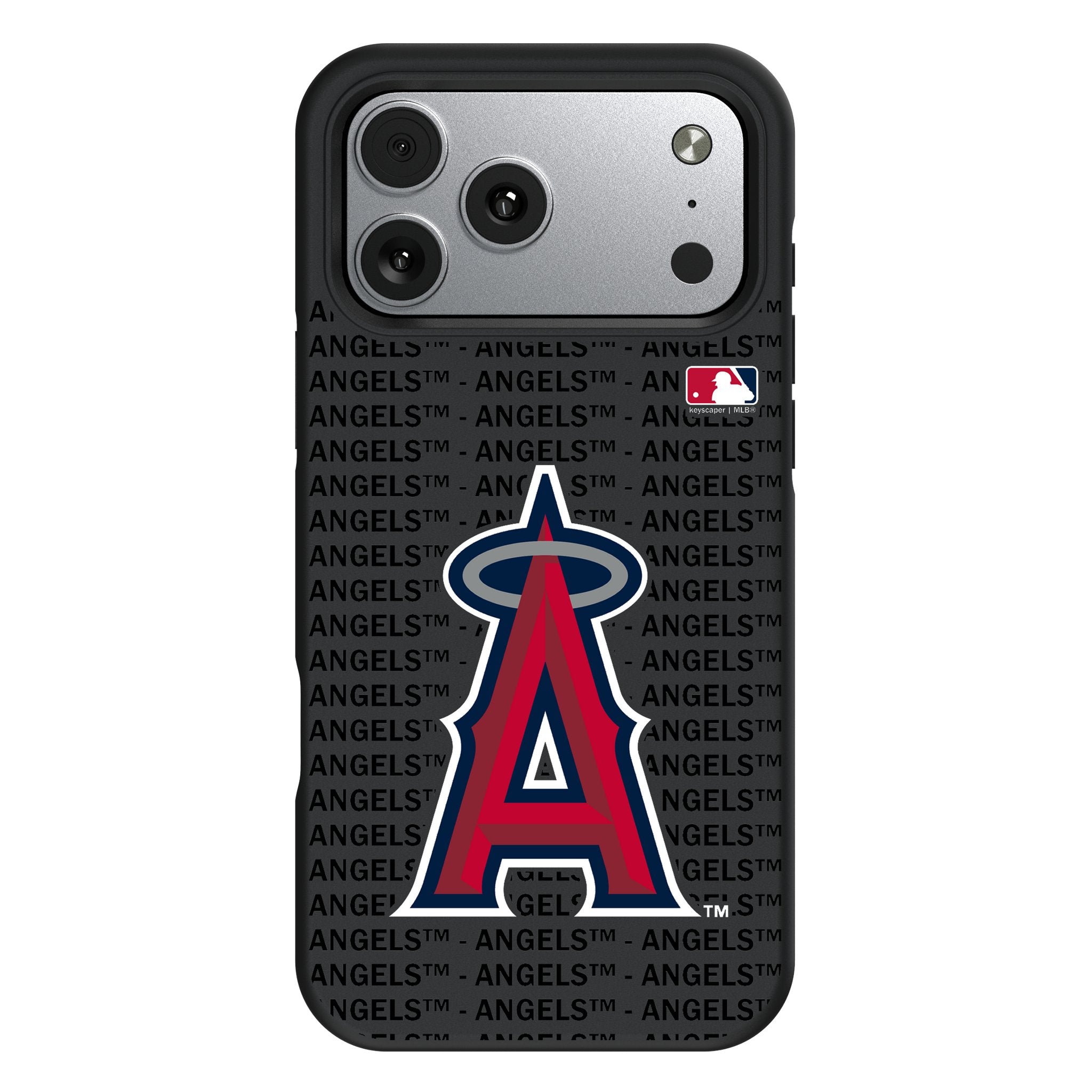 Los Angeles Angels Text Backdrop Bump Phone Case for Apple iPhone 17 Series