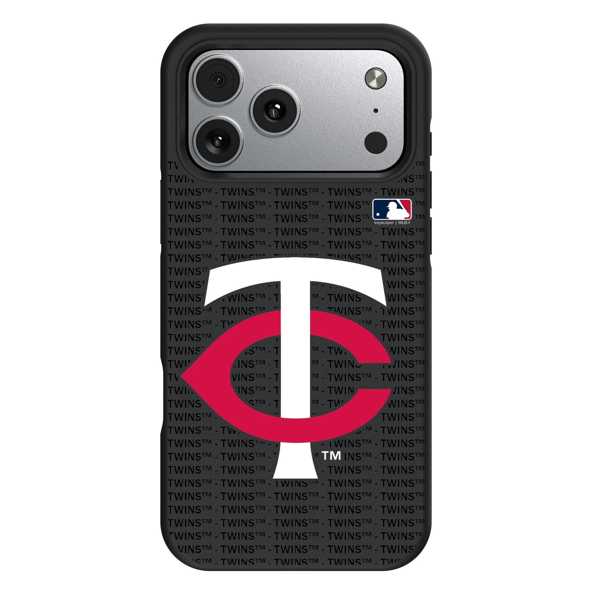 Minnesota Twins Text Backdrop Bump Phone Case for Apple iPhone 17 Series 1