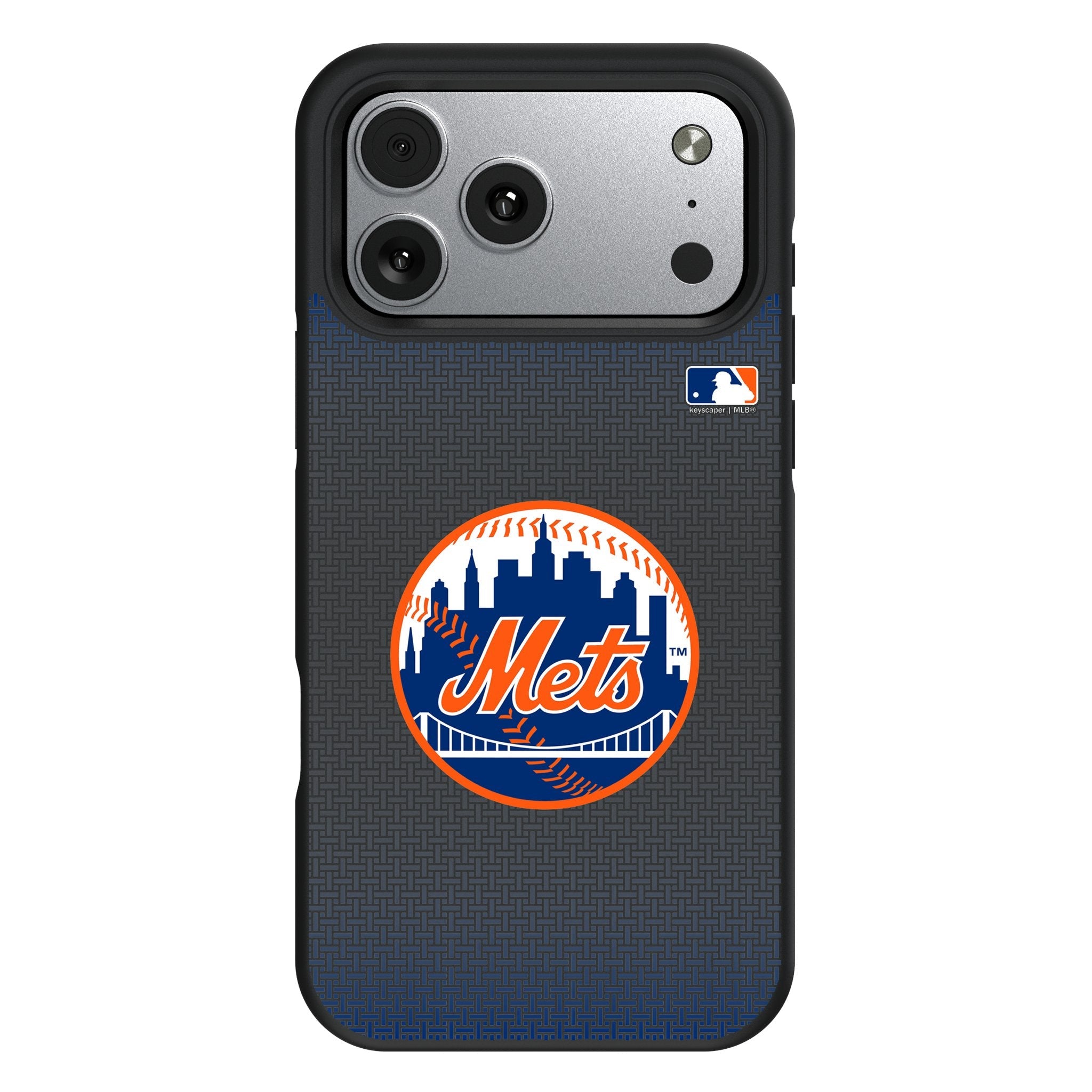 New York Mets Linen Bump Phone Case for Apple iPhone 17 Series 1