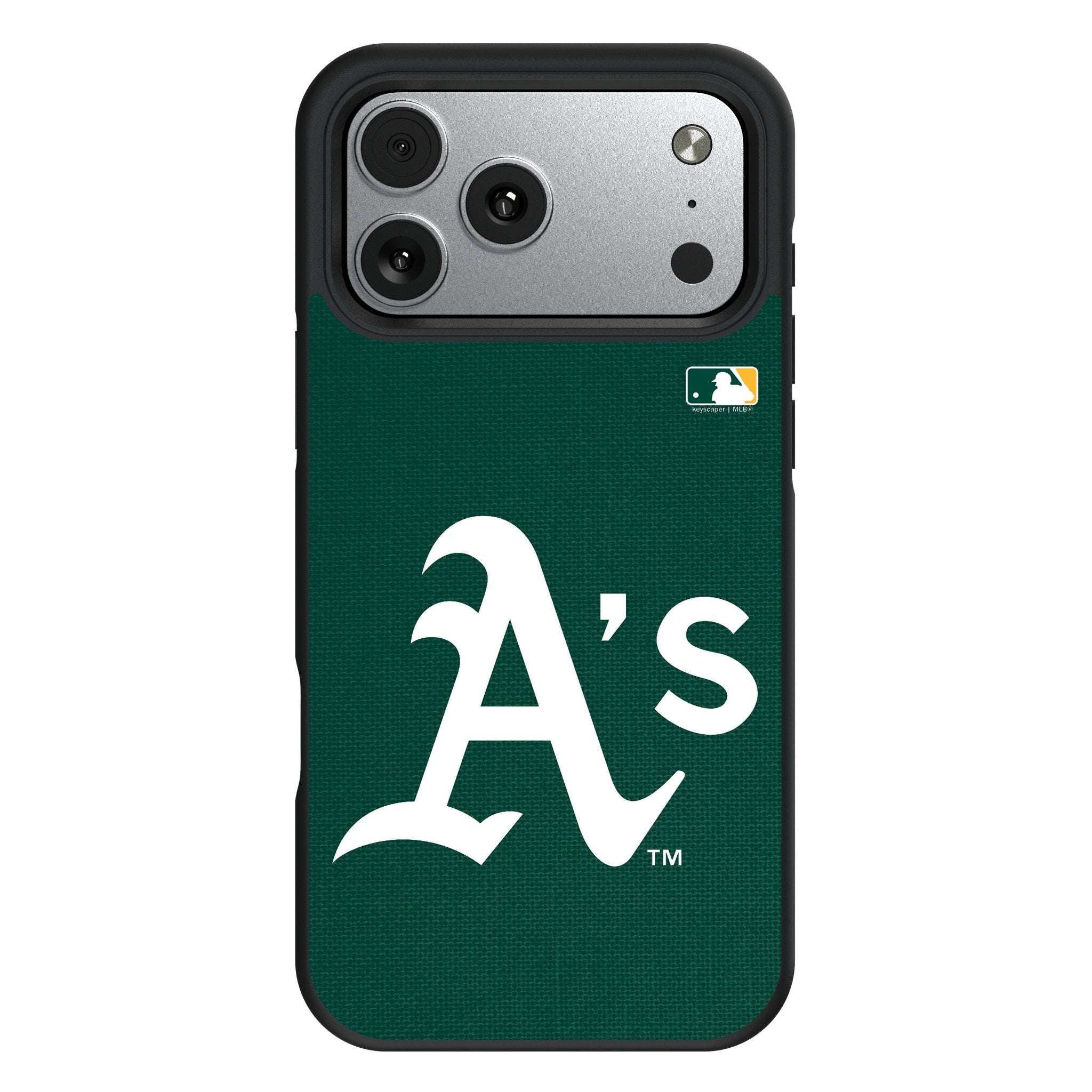 Oakland Athletics Solid Bump Phone Case for Apple iPhone 17 Series 1