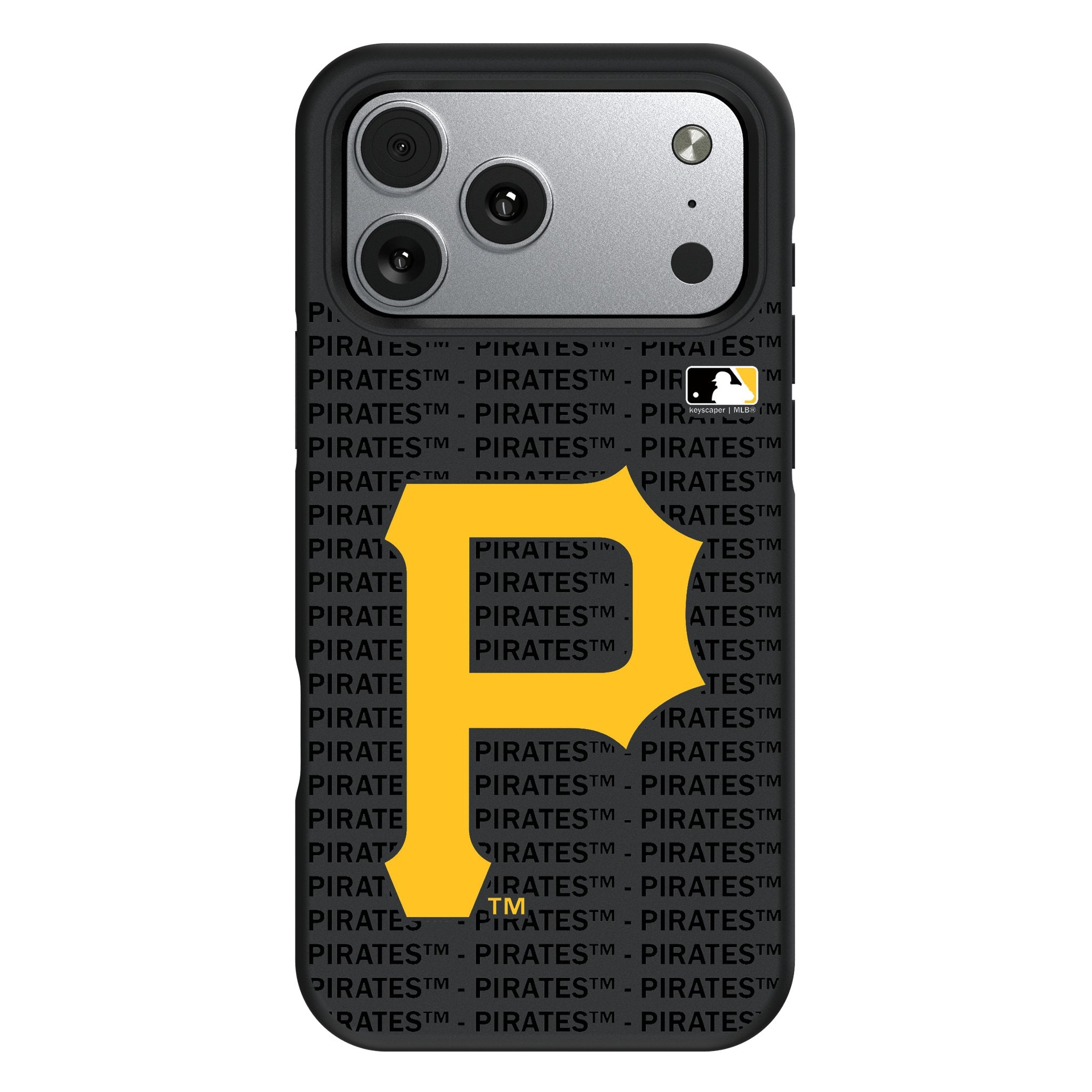 Pittsburgh Pirates Text Backdrop Bump Phone Case for Apple iPhone 17 Series 1