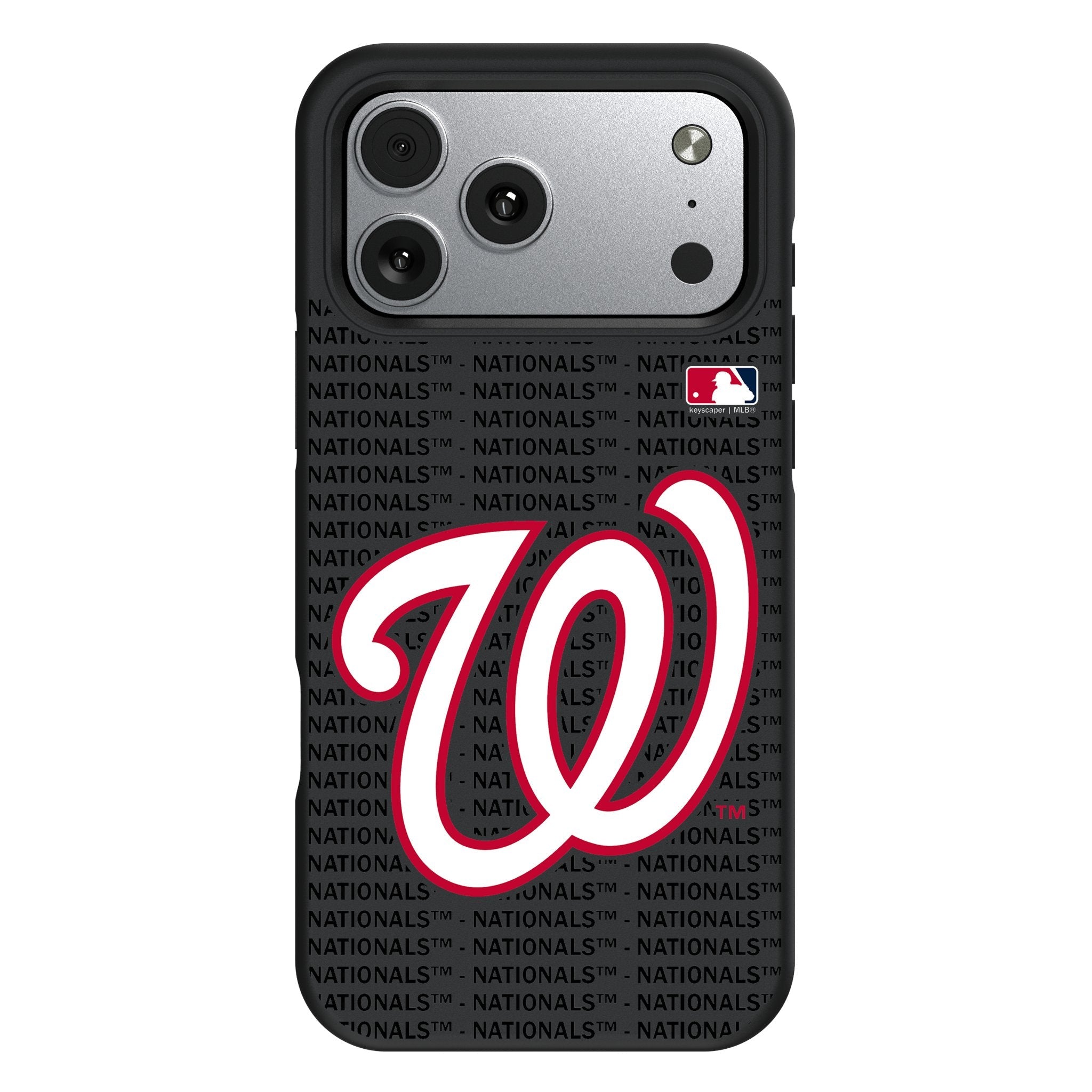 Washington Nationals Text Backdrop Bump Phone Case for Apple iPhone 17 Series 1