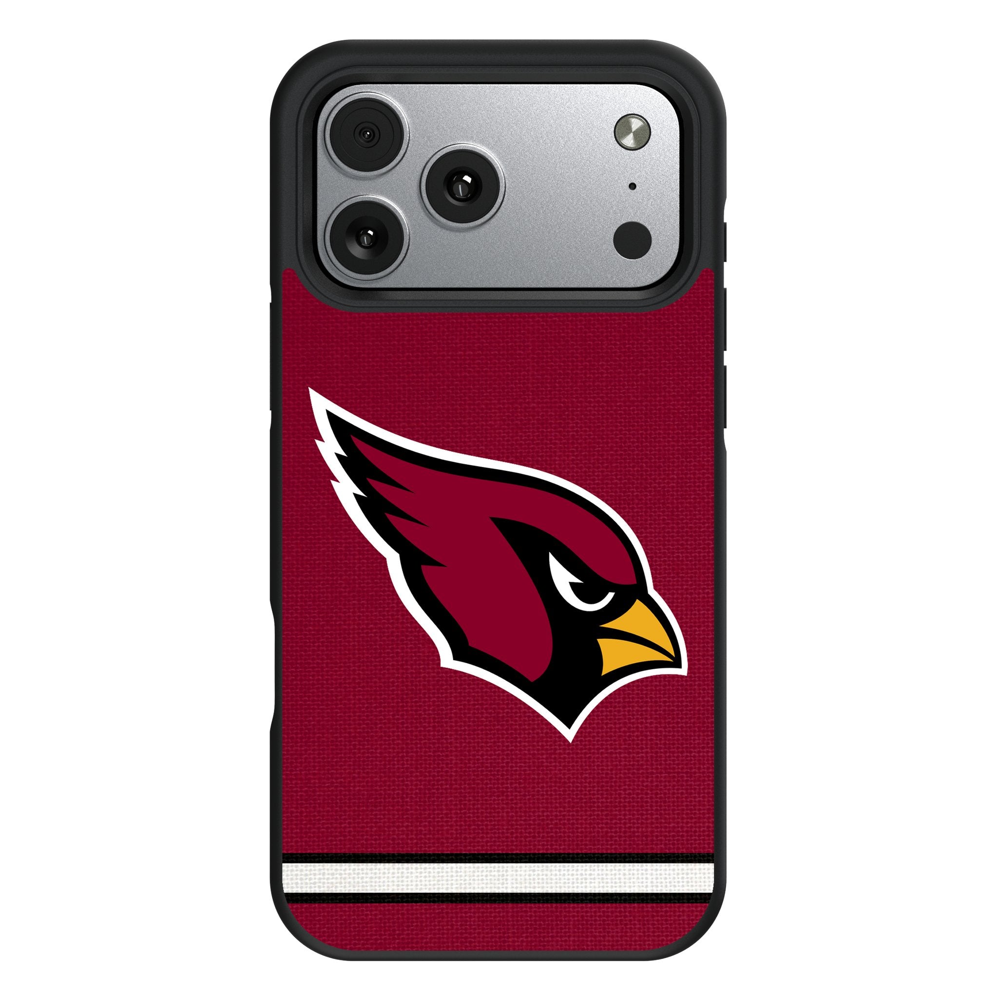 Arizona Cardinals Stripe Bump Phone Case for Apple iPhone 17 Series