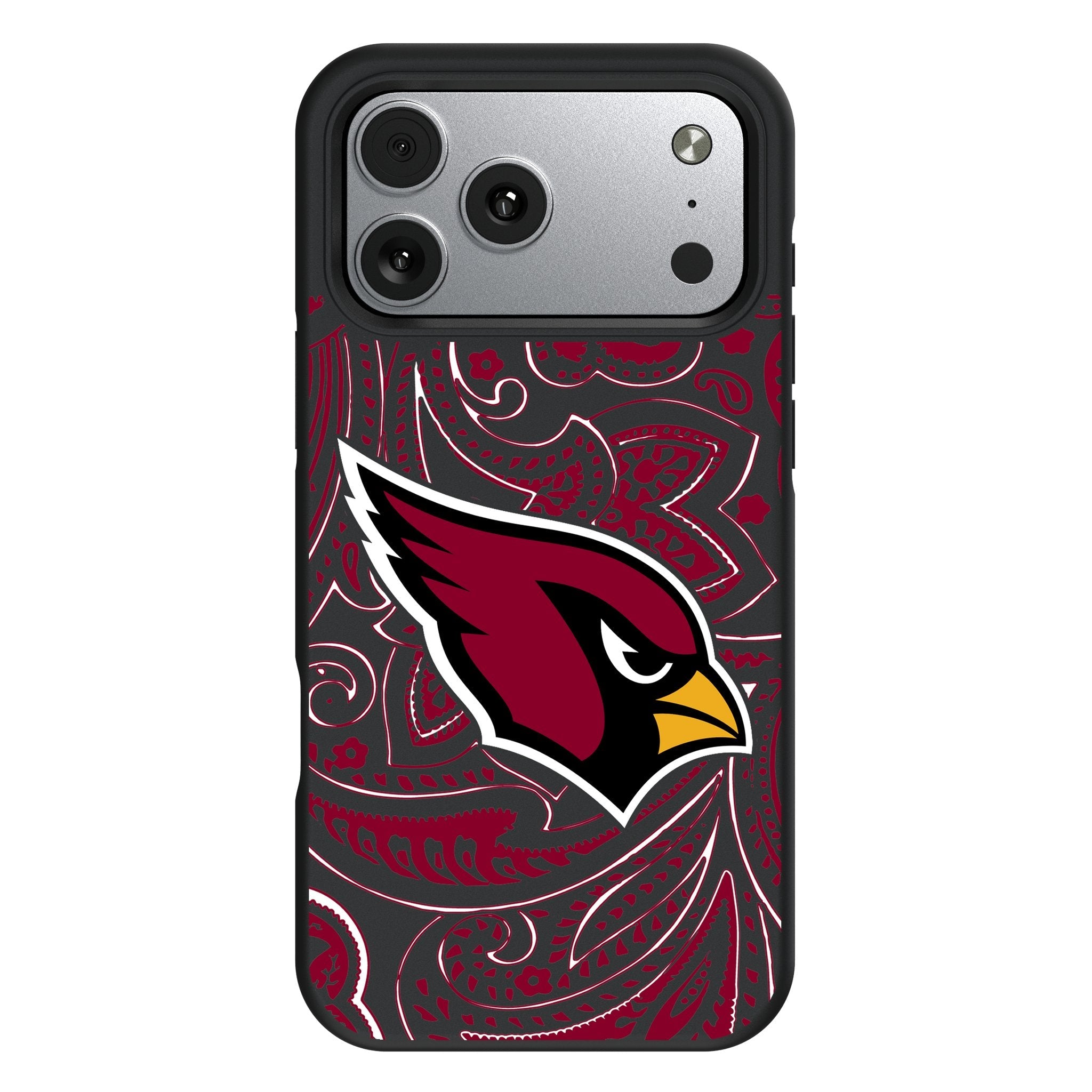 Arizona Cardinals Paisley Bump Phone Case for Apple iPhone 17 Series 1