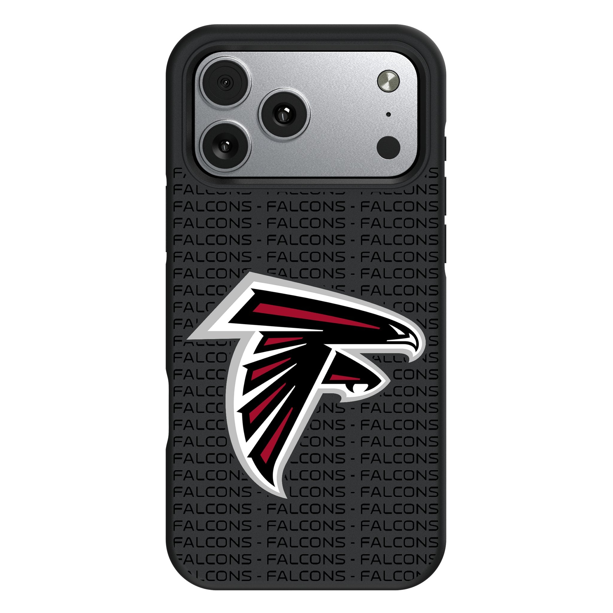 Atlanta Falcons Text Backdrop Bump Phone Case for Apple iPhone 17 Series 1