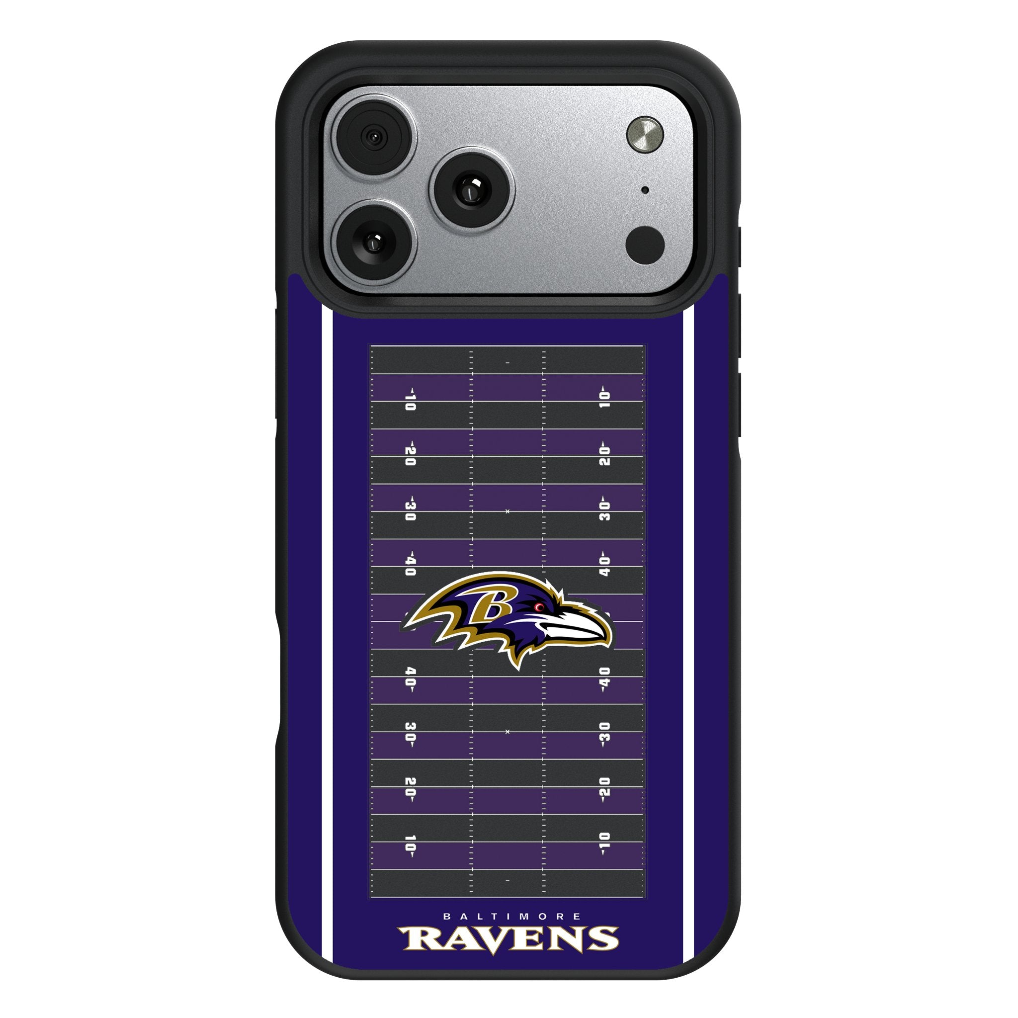 Baltimore Ravens Field Bump Phone Case for Apple iPhone 17 Series