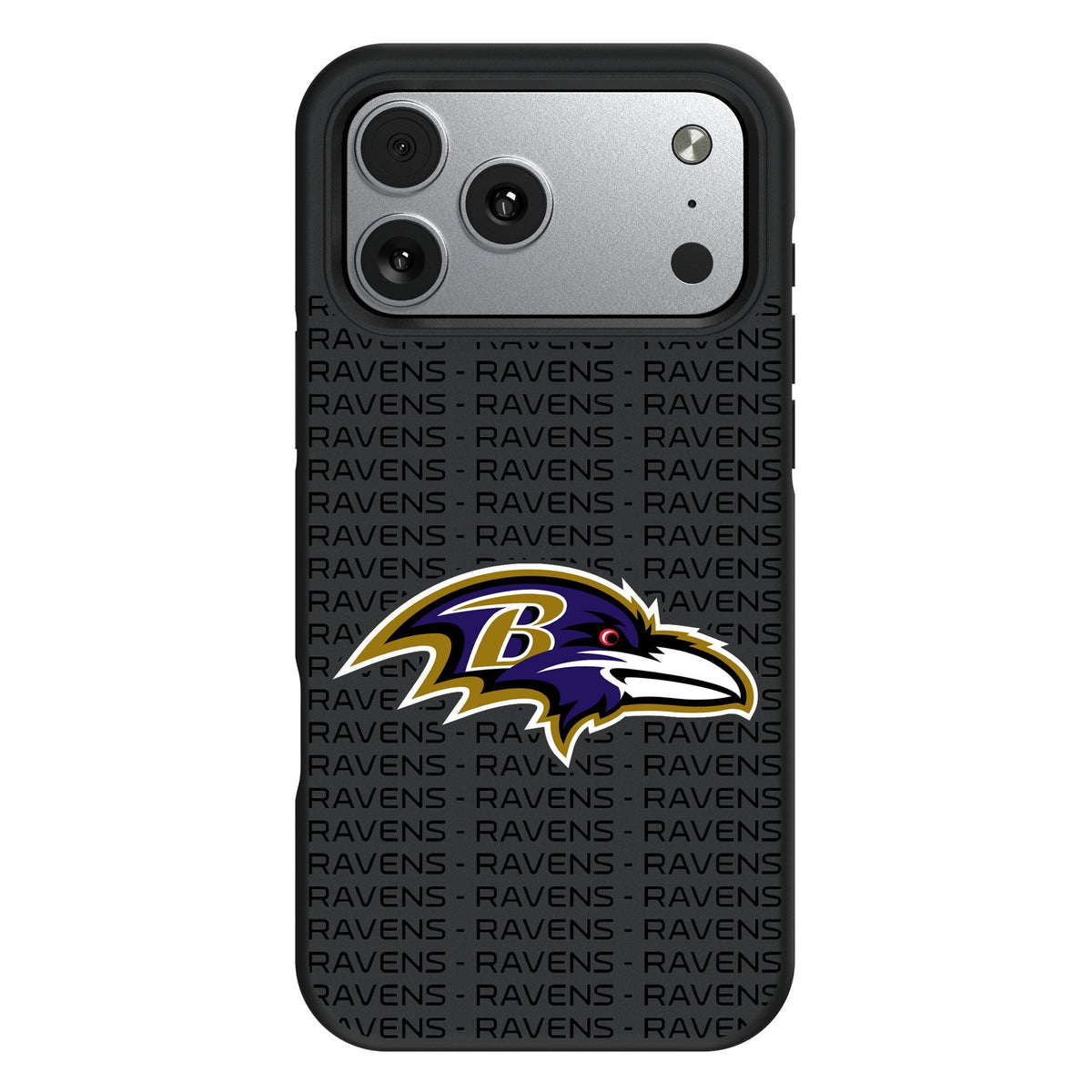 Baltimore Ravens Text Backdrop Bump Phone Case for Apple iPhone 17 Series 1