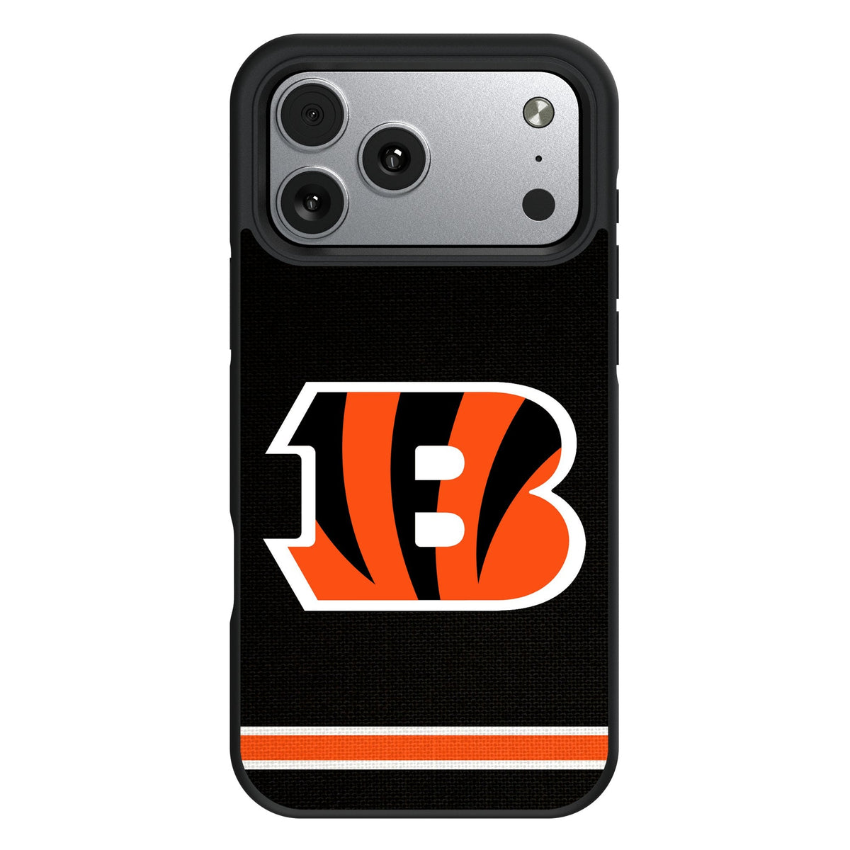 Cincinnati Bengals Stripe Bump Phone Case for Apple iPhone 17 Series