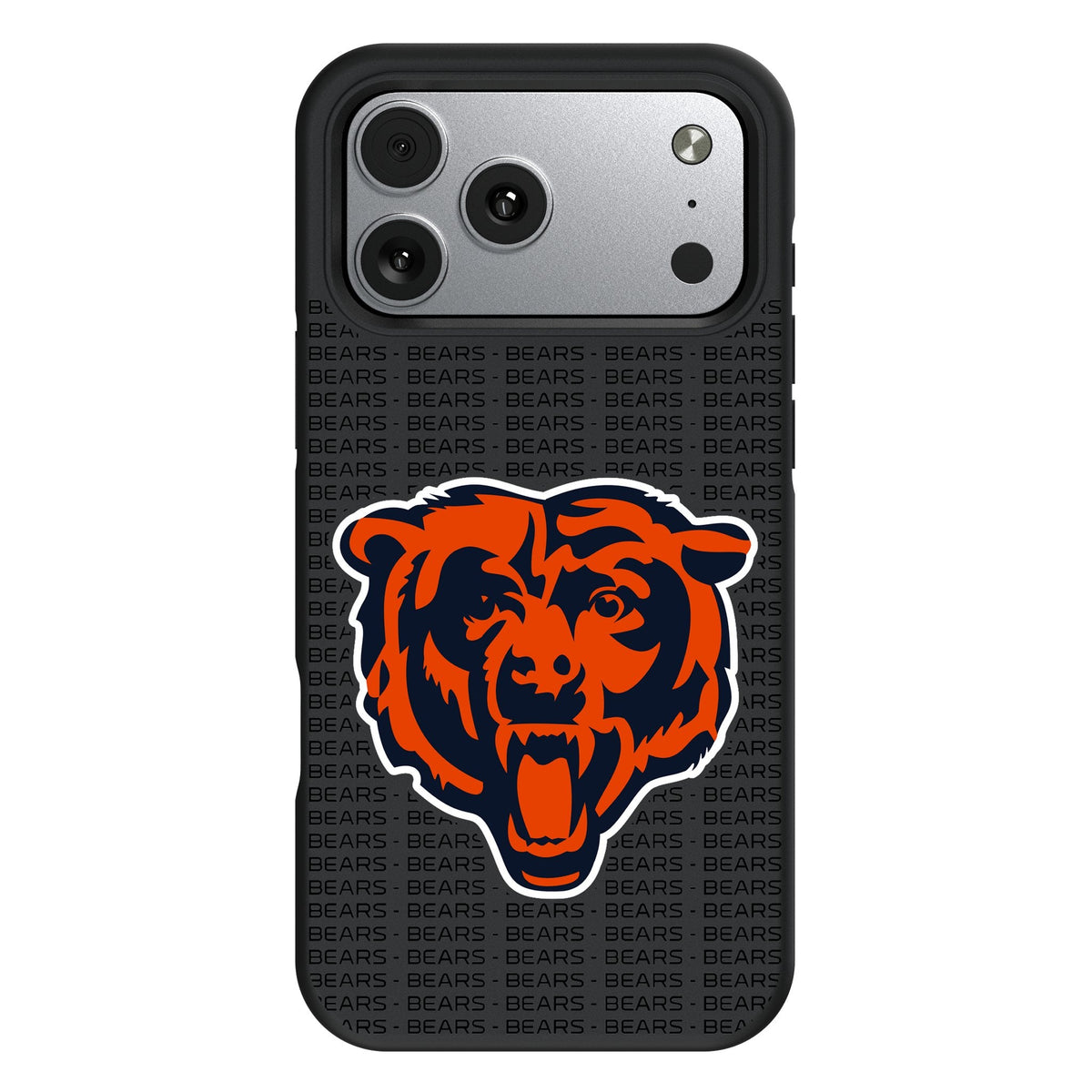Chicago Bears Text Backdrop Bump Phone Case for Apple iPhone 17 Series 1