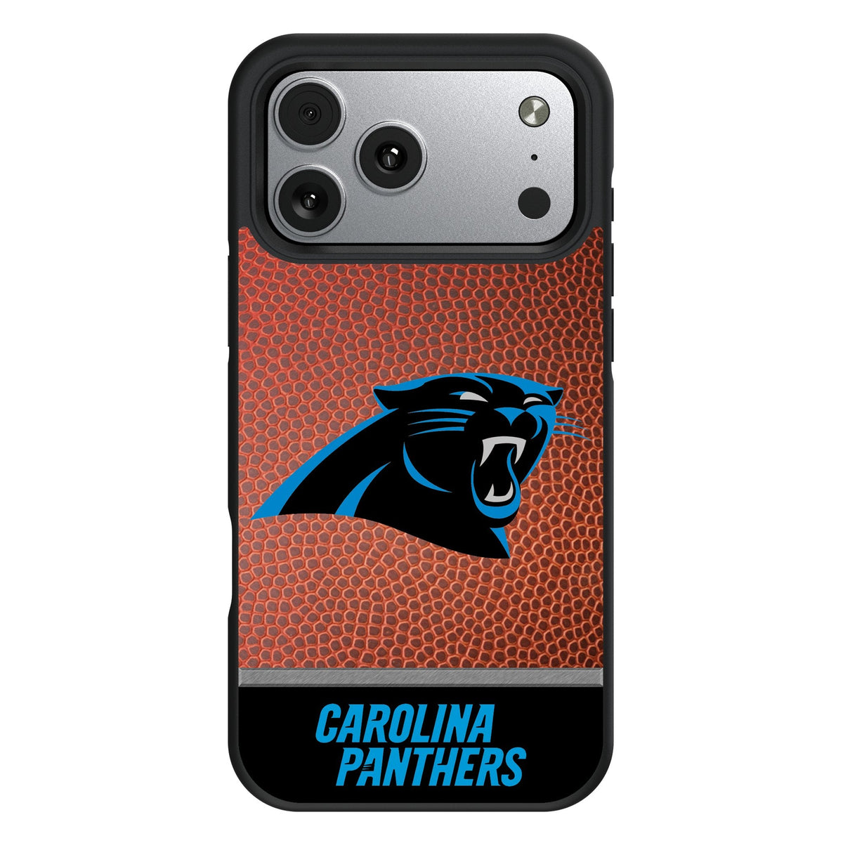 Carolina Panthers Football Wordmark Bump Phone Case for Apple iPhone 17 Series 1