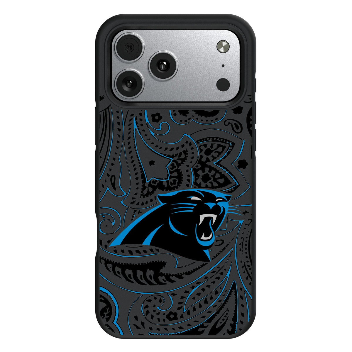 Carolina Panthers Paisley Bump Phone Case for Apple iPhone 17 Series 1