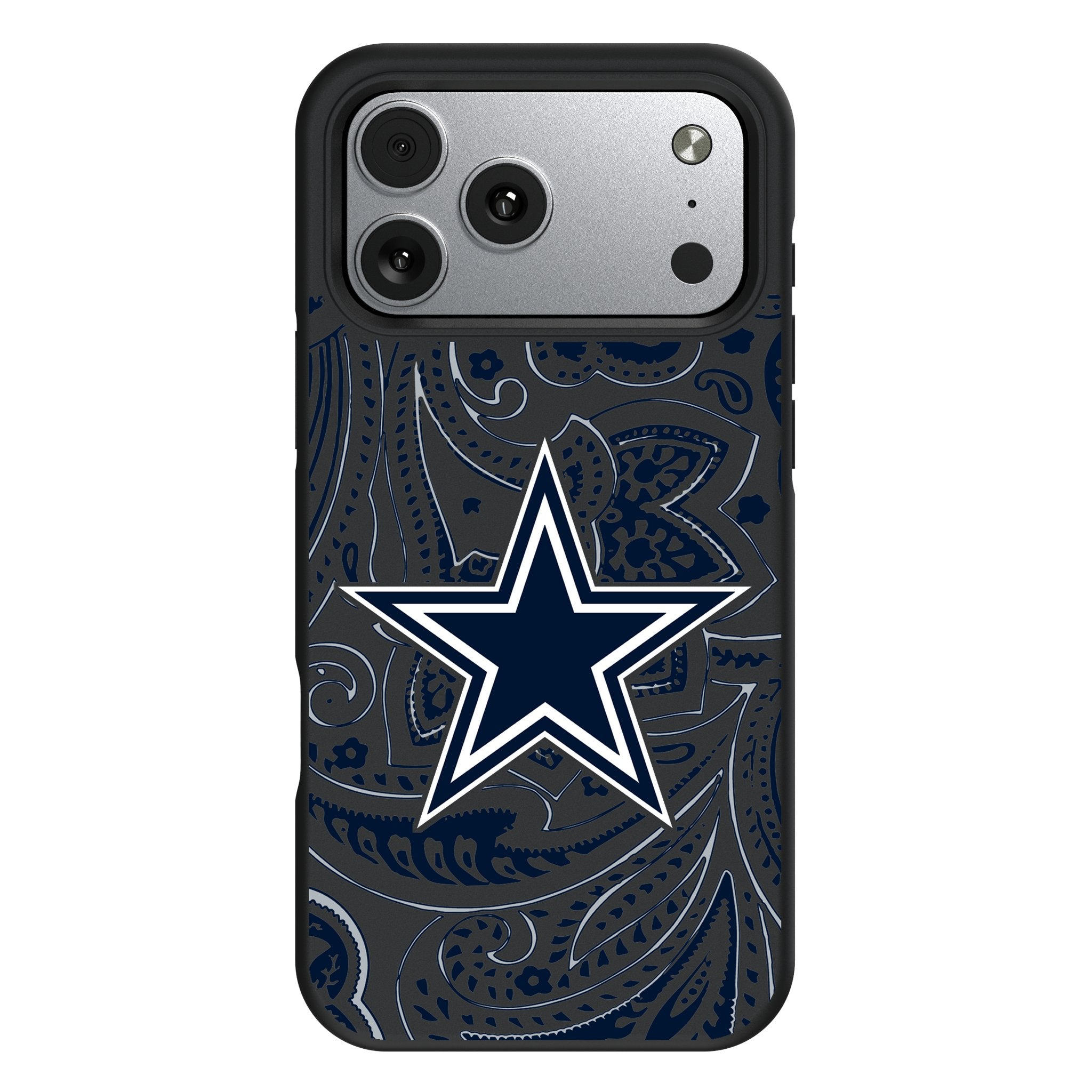 Dallas Cowboys Paisley Bump Phone Case for Apple iPhone 17 Series 1