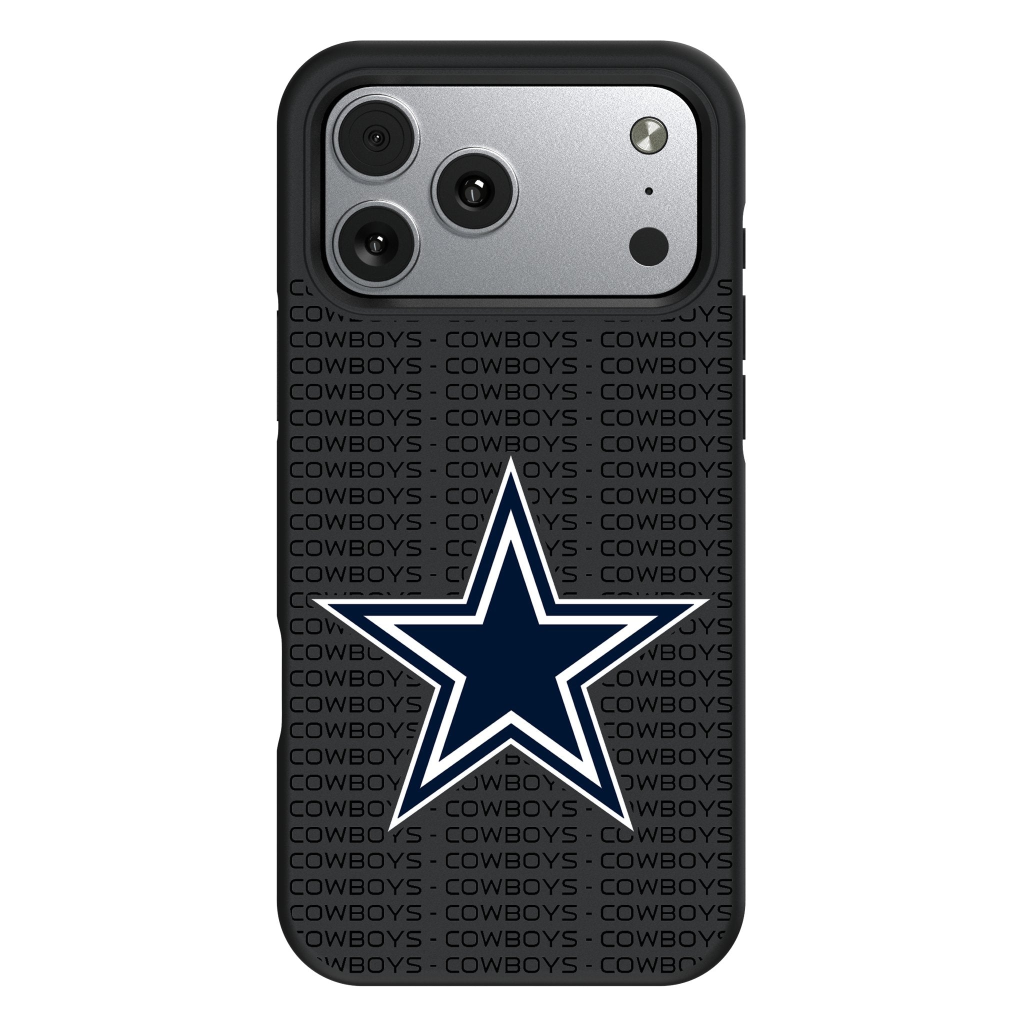 Dallas Cowboys Text Backdrop Bump Phone Case for Apple iPhone 17 Series 1