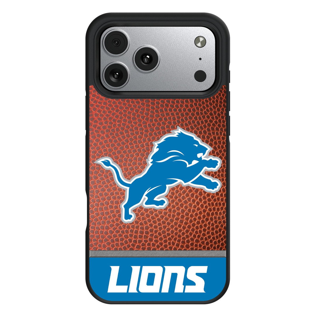 Detroit Lions Football Wordmark Bump Phone Case for Apple iPhone 17 Series 1