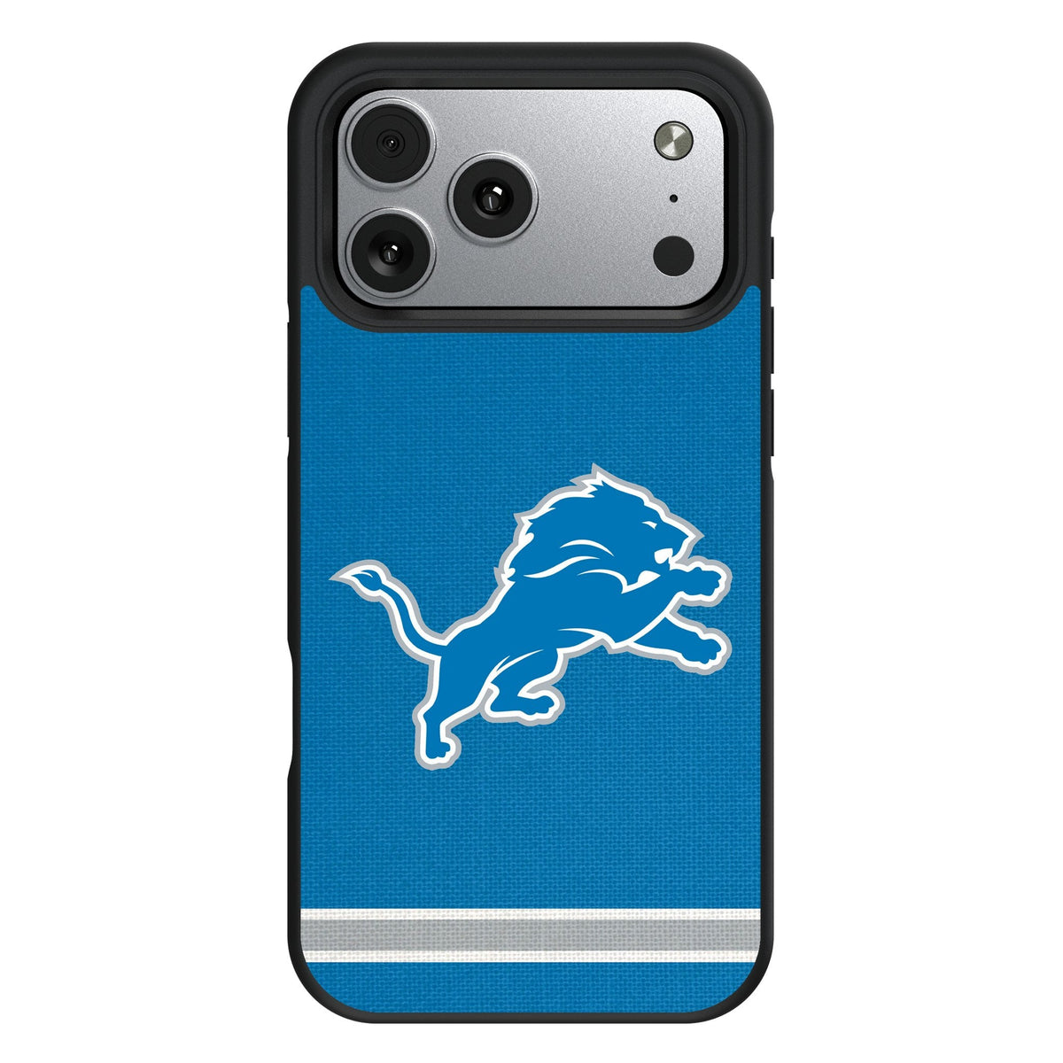 Detroit Lions Stripe Bump Phone Case for Apple iPhone 17 Series 1