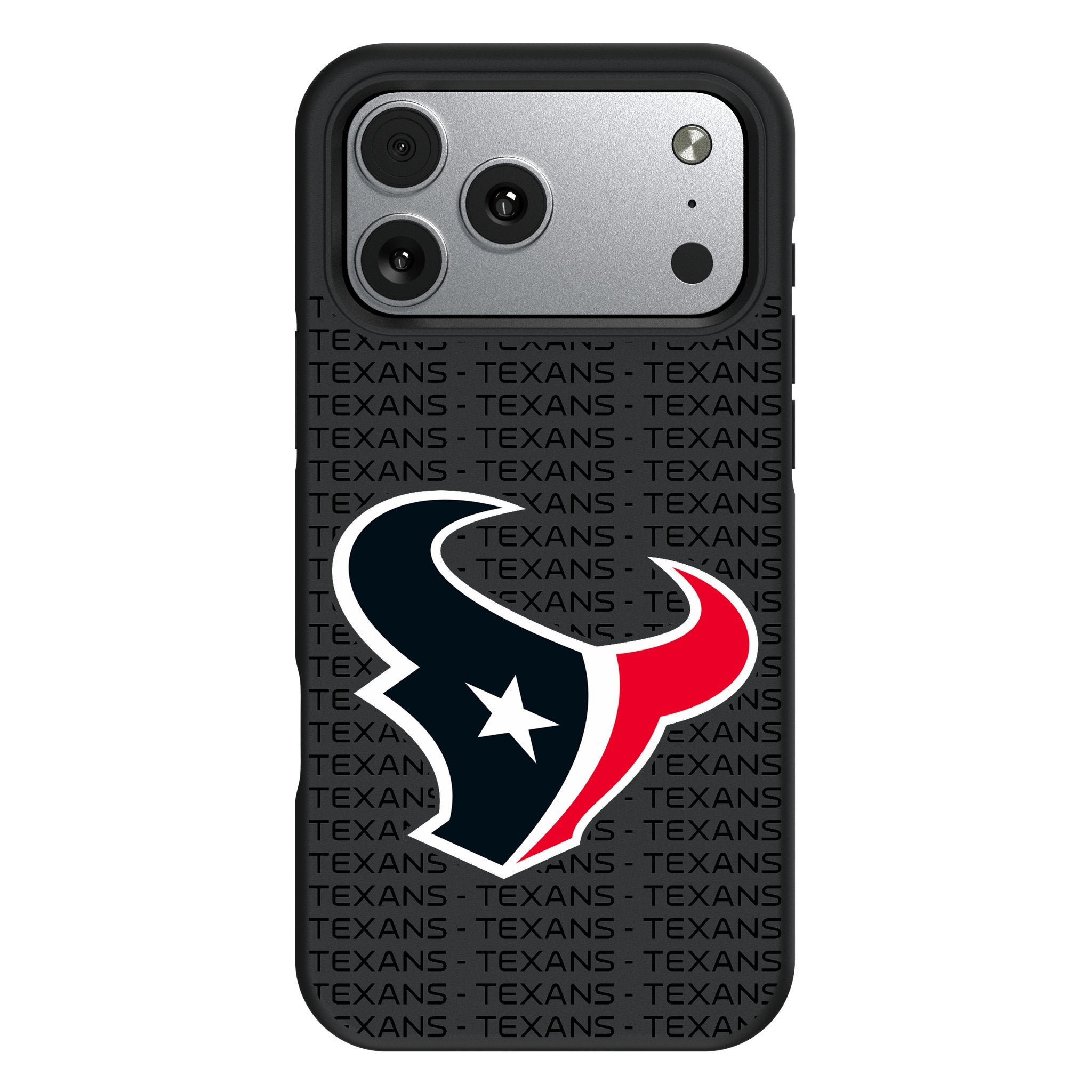 Houston Texans Text Backdrop Bump Phone Case for Apple iPhone 17 Series 1