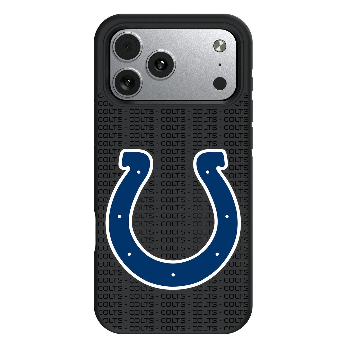 Indianapolis Colts Text Backdrop Bump Phone Case for Apple iPhone 17 Series 1