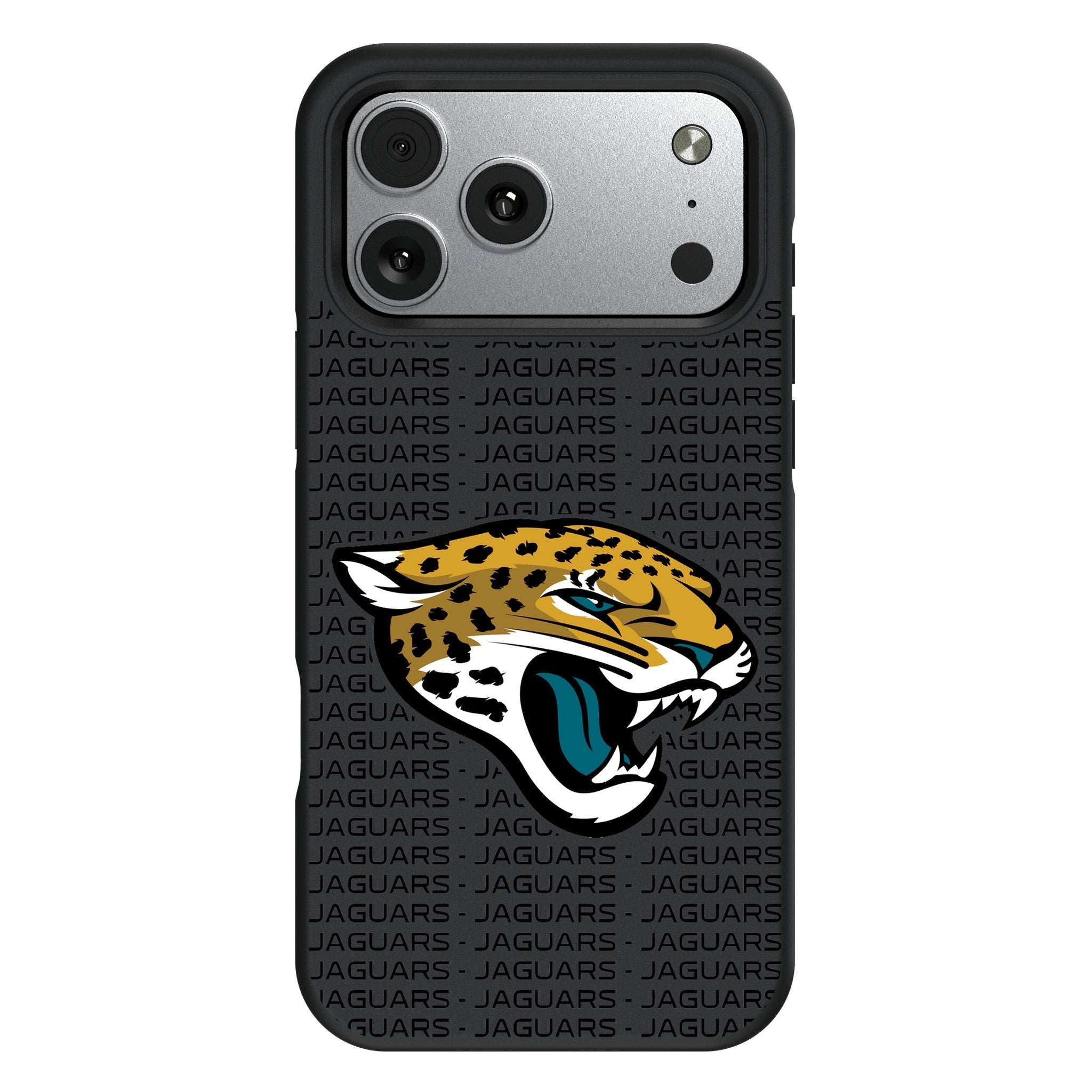 Jacksonville Jaguars Text Backdrop Bump Phone Case for Apple iPhone 17 Series 1