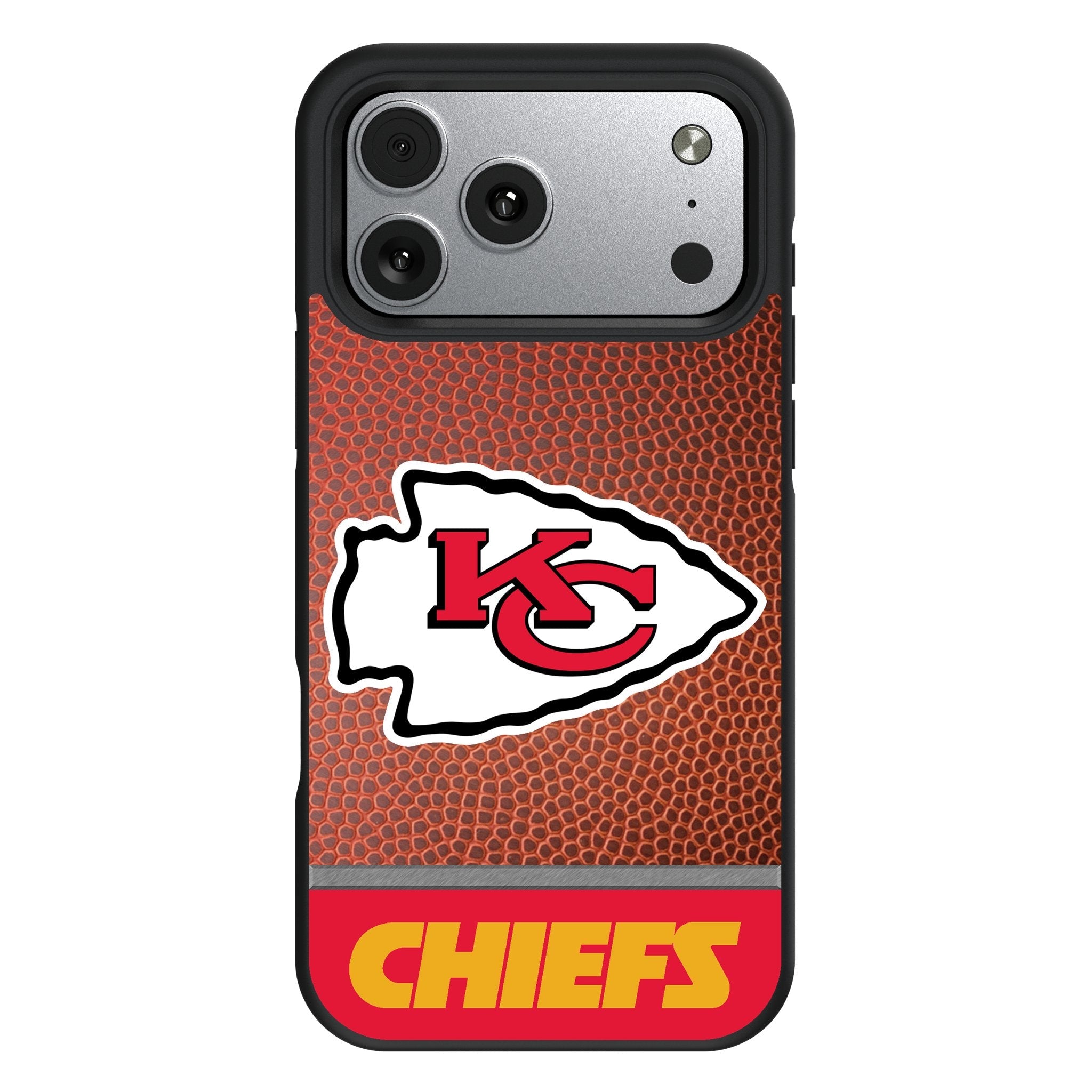 Kansas City Chiefs Football Wordmark Bump Phone Case for Apple iPhone 17 Series 1