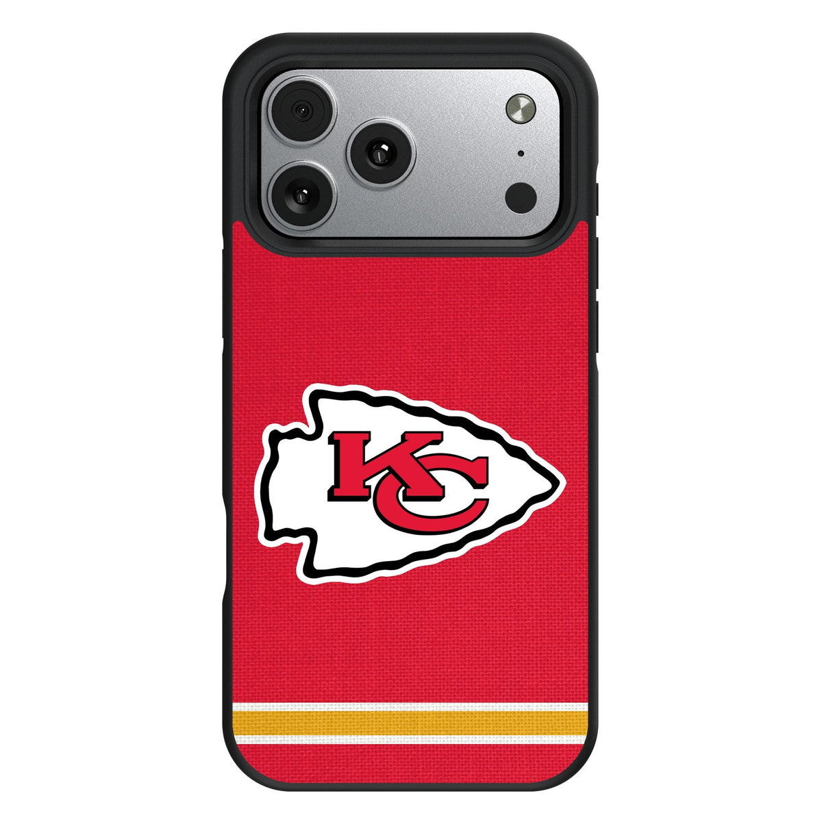 Kansas City Chiefs Stripe Bump Phone Case for Apple iPhone 17 Series