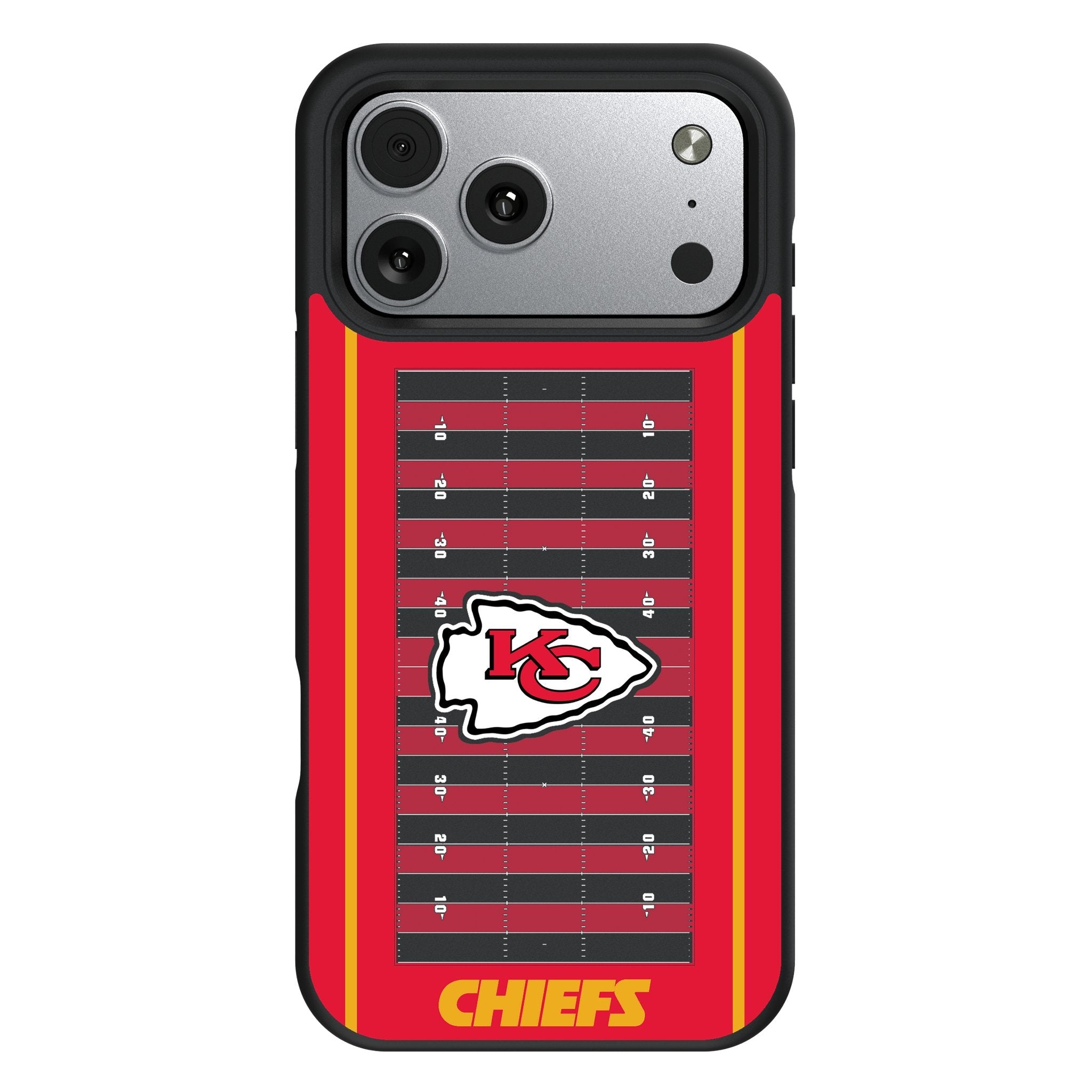 Kansas City Chiefs Field Bump Phone Case for Apple iPhone 17 Series 1