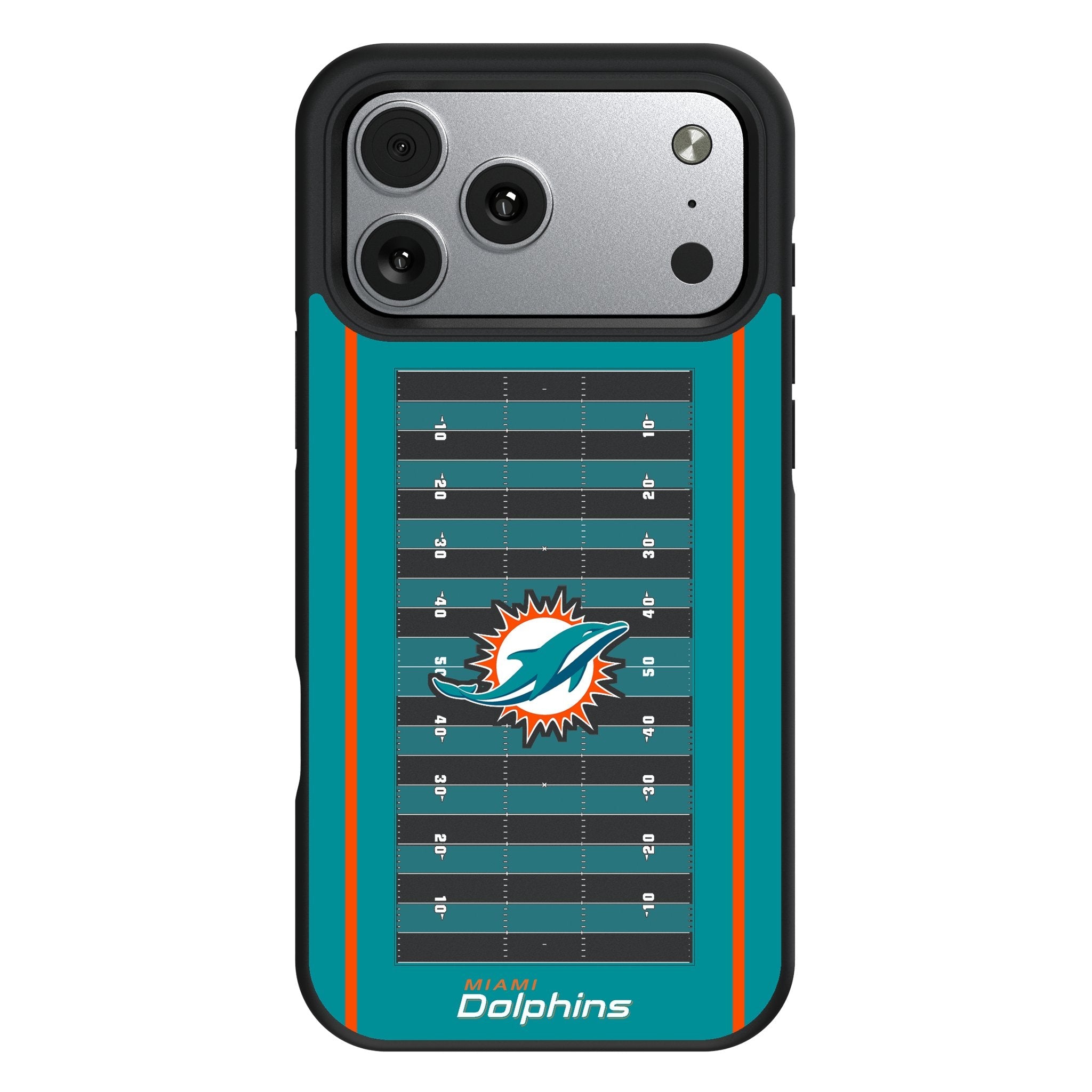 Miami Dolphins Field Bump Phone Case for Apple iPhone 17 Series 1