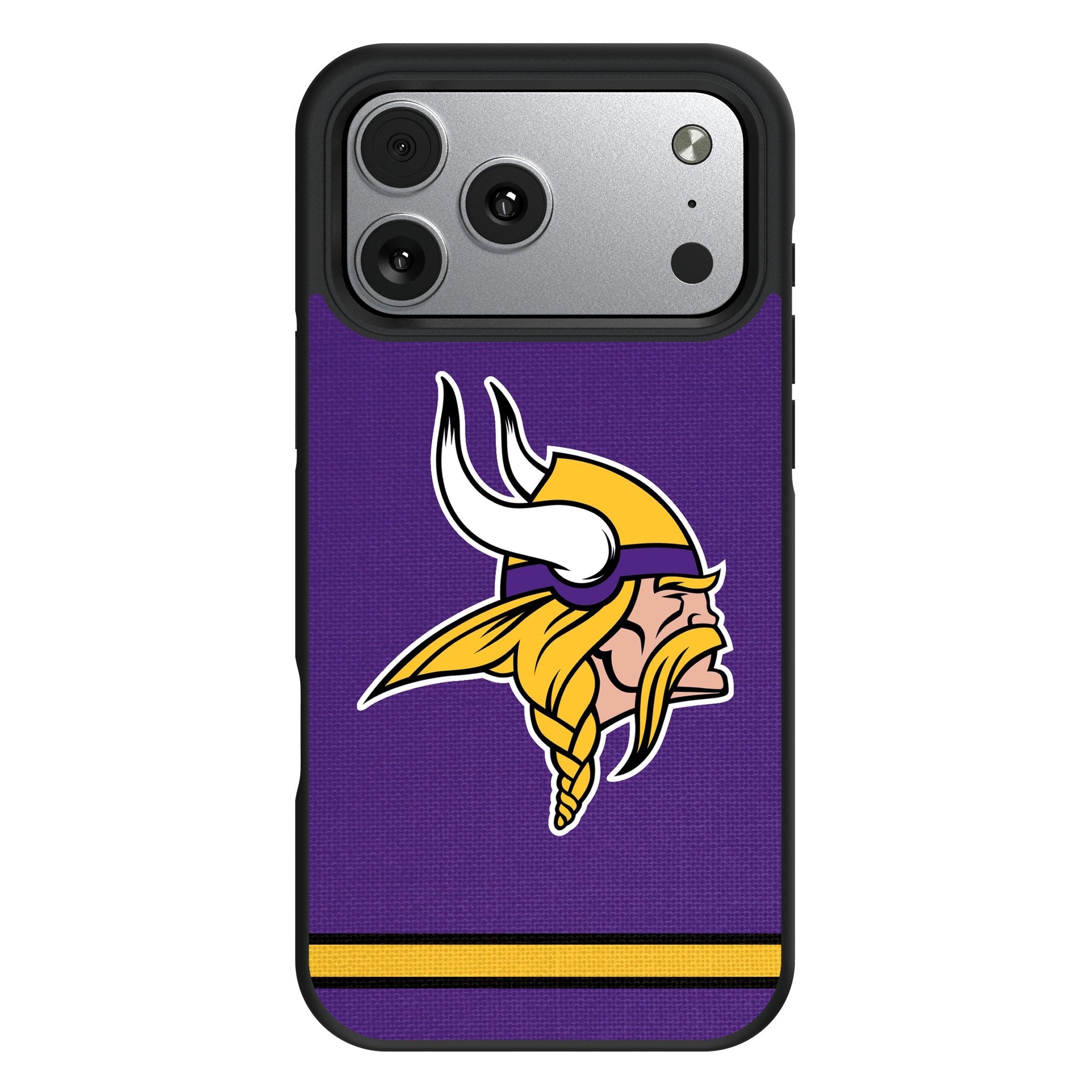 Minnesota Vikings Stripe Bump Phone Case for Apple iPhone 17 Series 1
