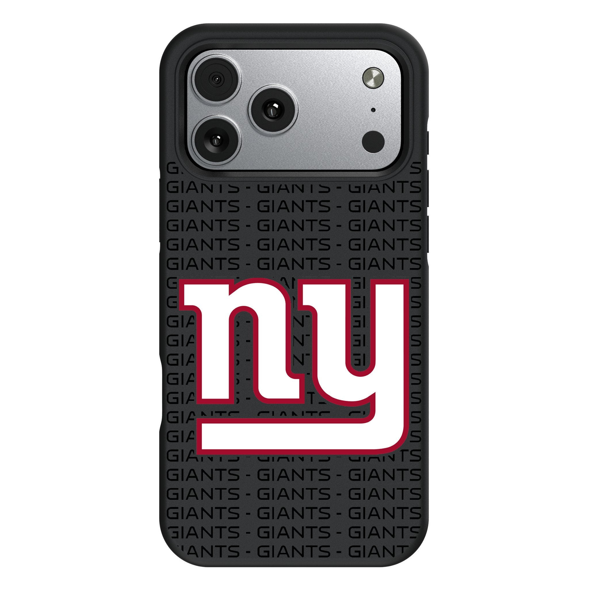 New York Giants Text Backdrop Bump Phone Case for Apple iPhone 17 Series 1