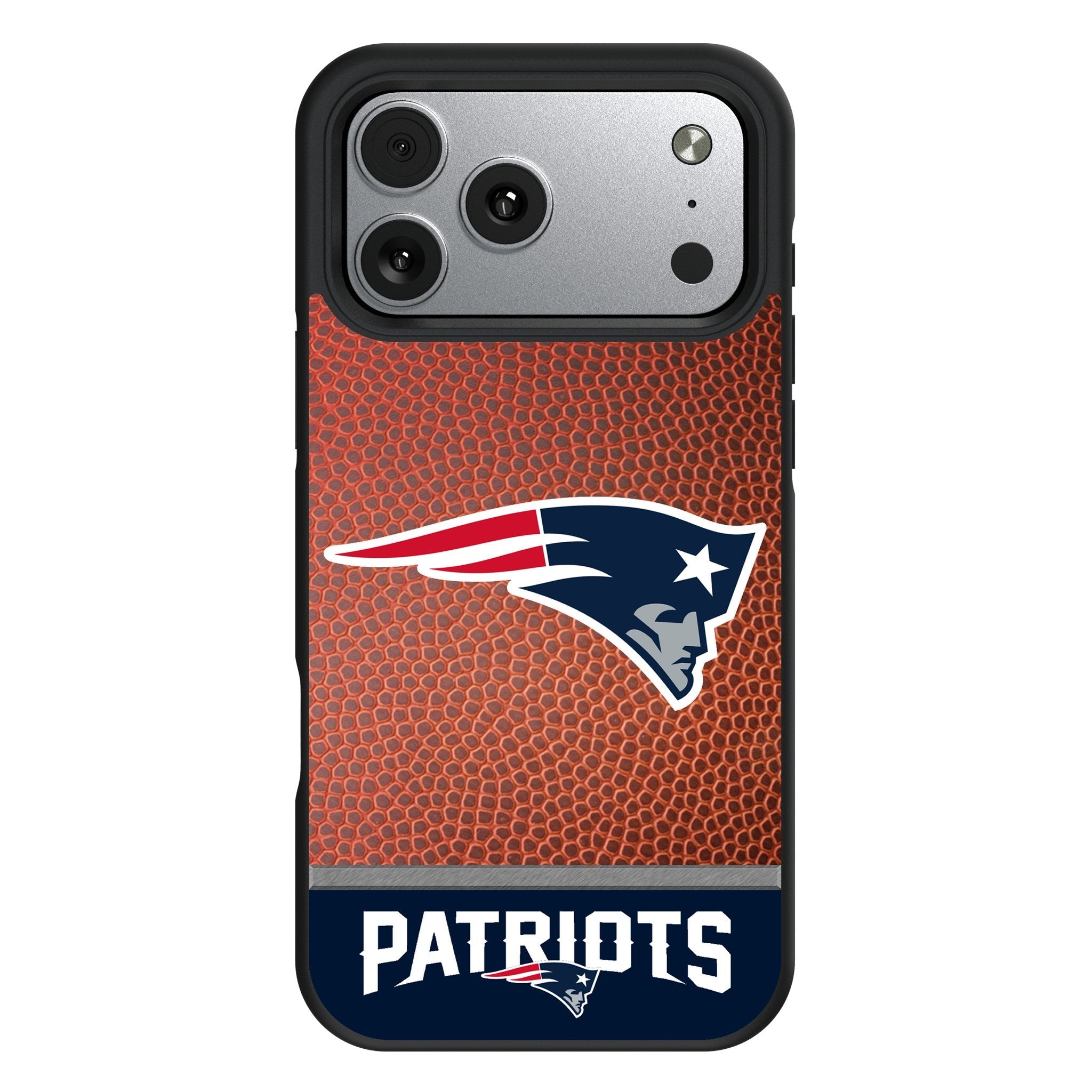 New England Patriots Football Wordmark Bump Phone Case for Apple iPhone 17 Series 1