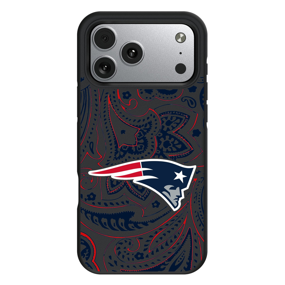 New England Patriots Paisley Bump Phone Case for Apple iPhone 17 Series 1
