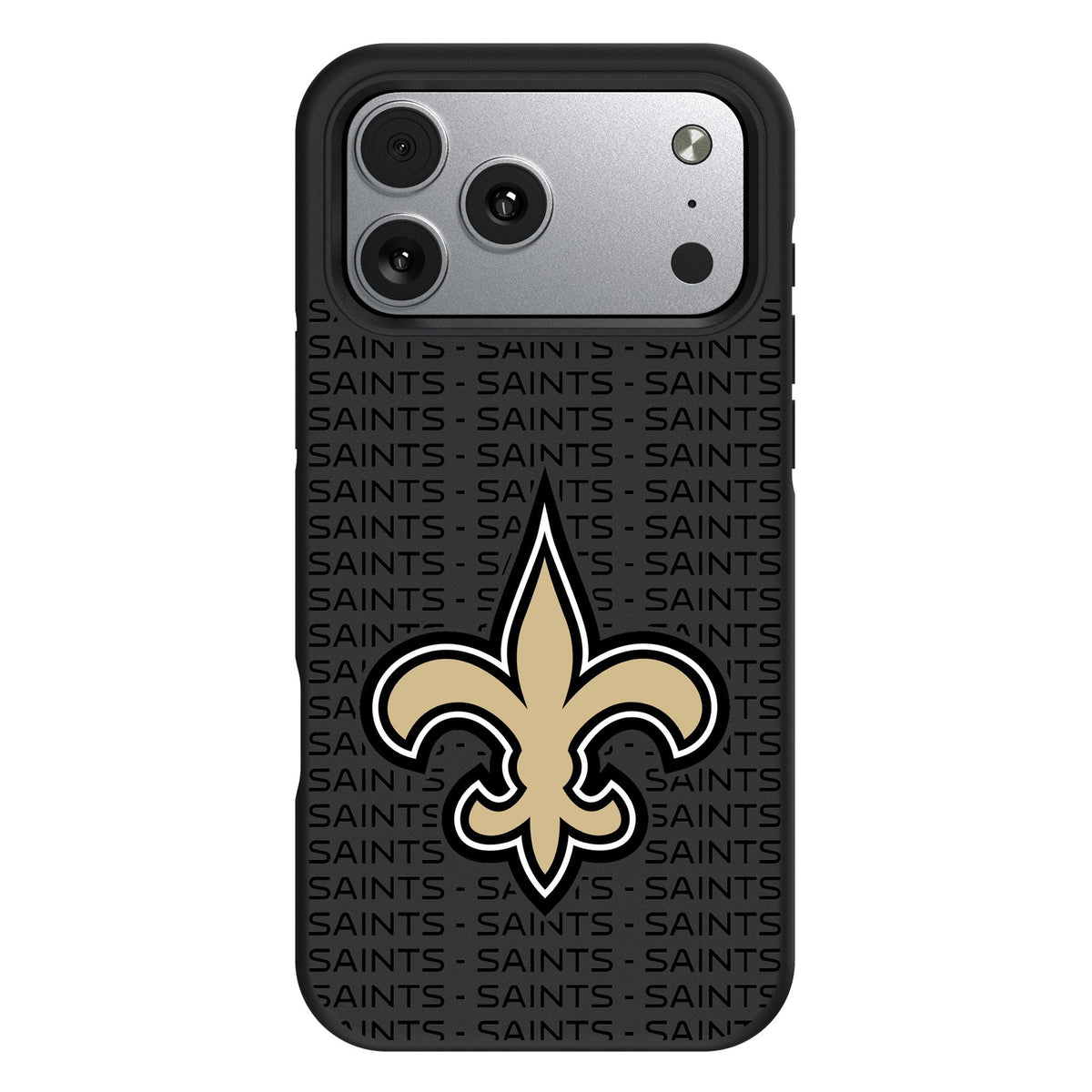 New Orleans Saints Text Backdrop Bump Phone Case for Apple iPhone 17 Series 1