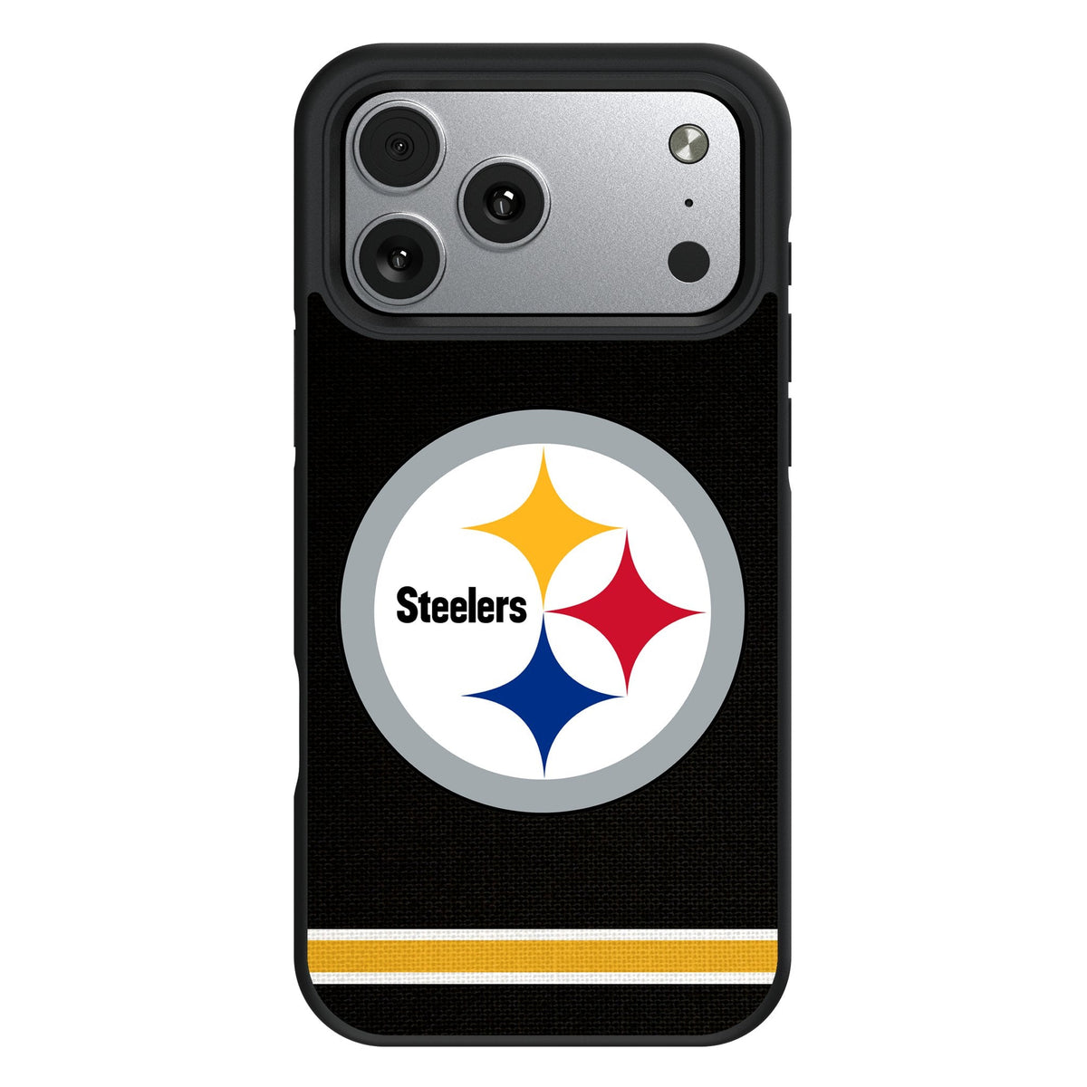 Pittsburgh Steelers Stripe Bump Phone Case for Apple iPhone 17 Series