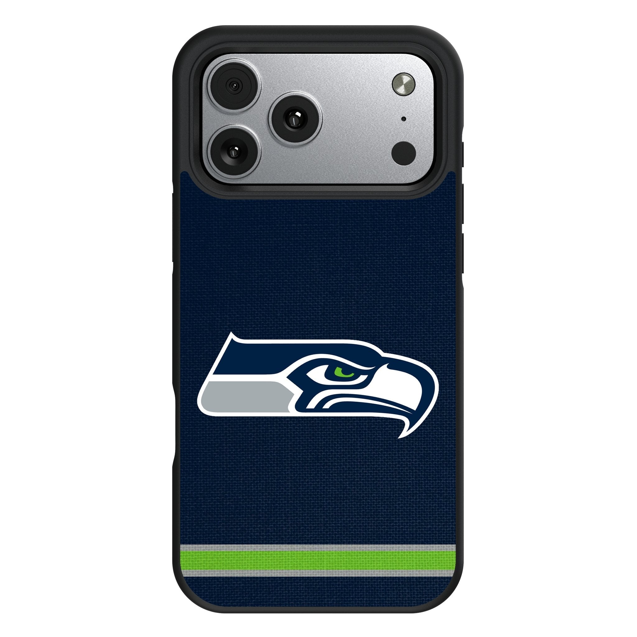 Seattle Seahawks Stripe Bump Phone Case for Apple iPhone 17 Series 1