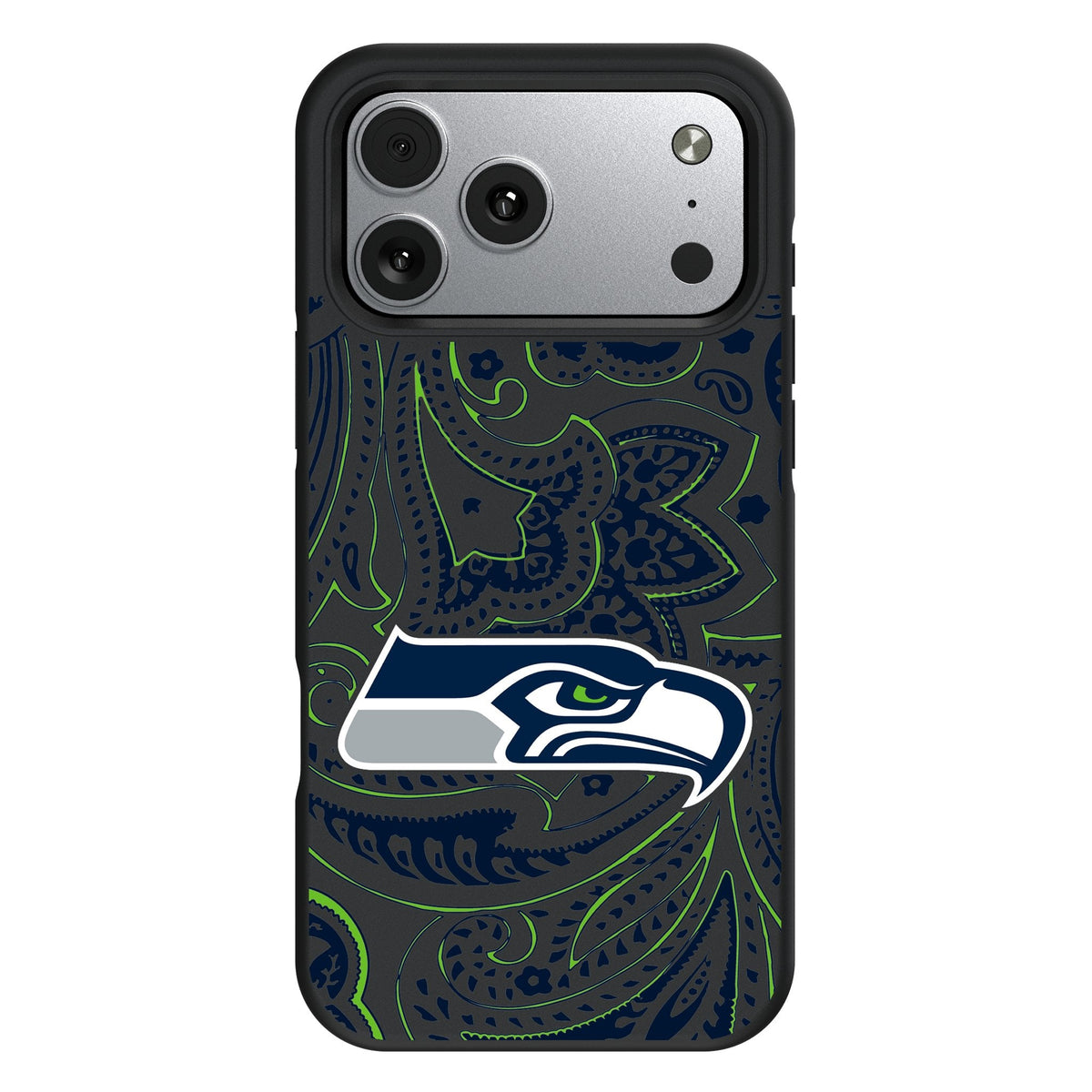 Seattle Seahawks Paisley Bump Phone Case for Apple iPhone 17 Series
