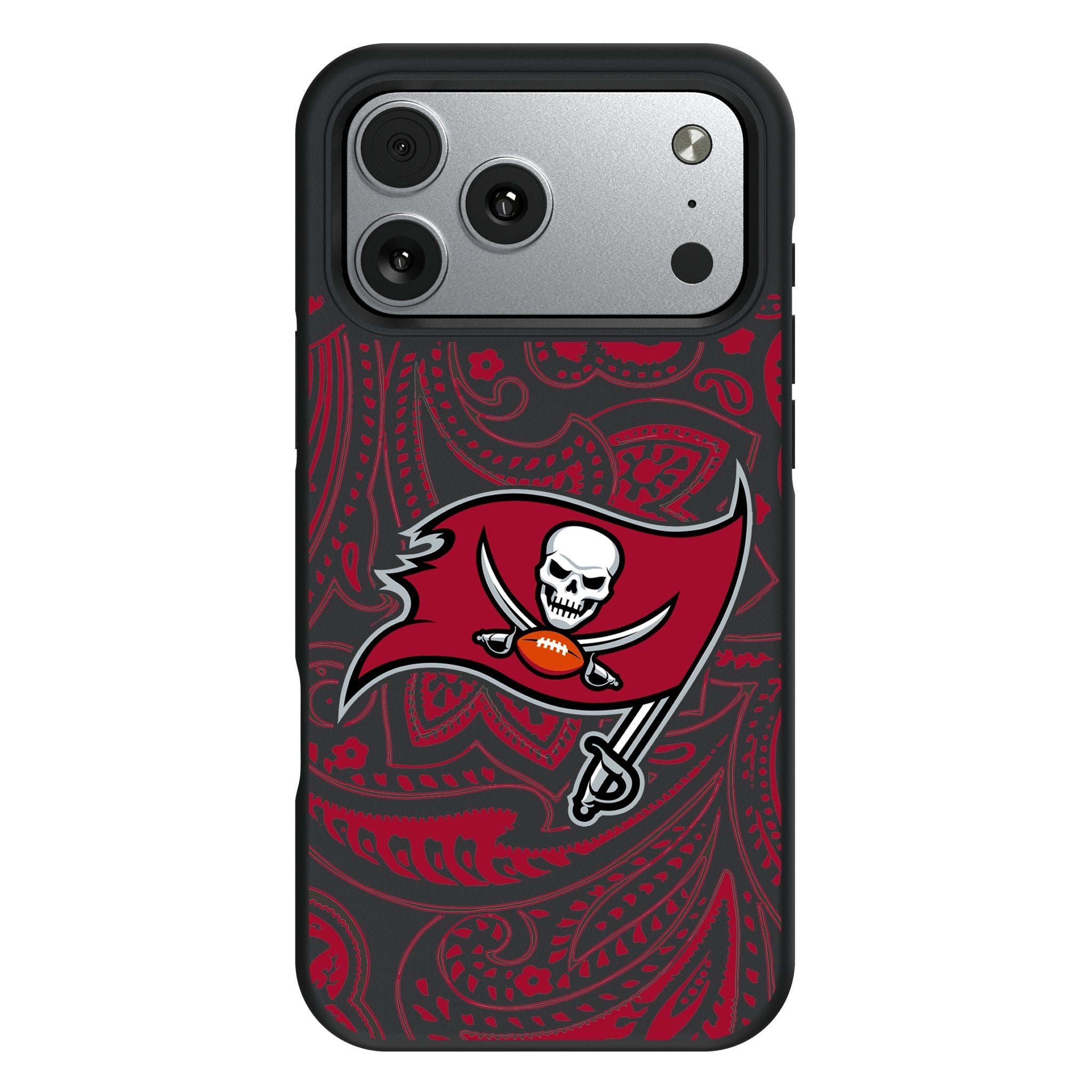 Tampa Bay Buccaneers Paisley Bump Phone Case for Apple iPhone 17 Series