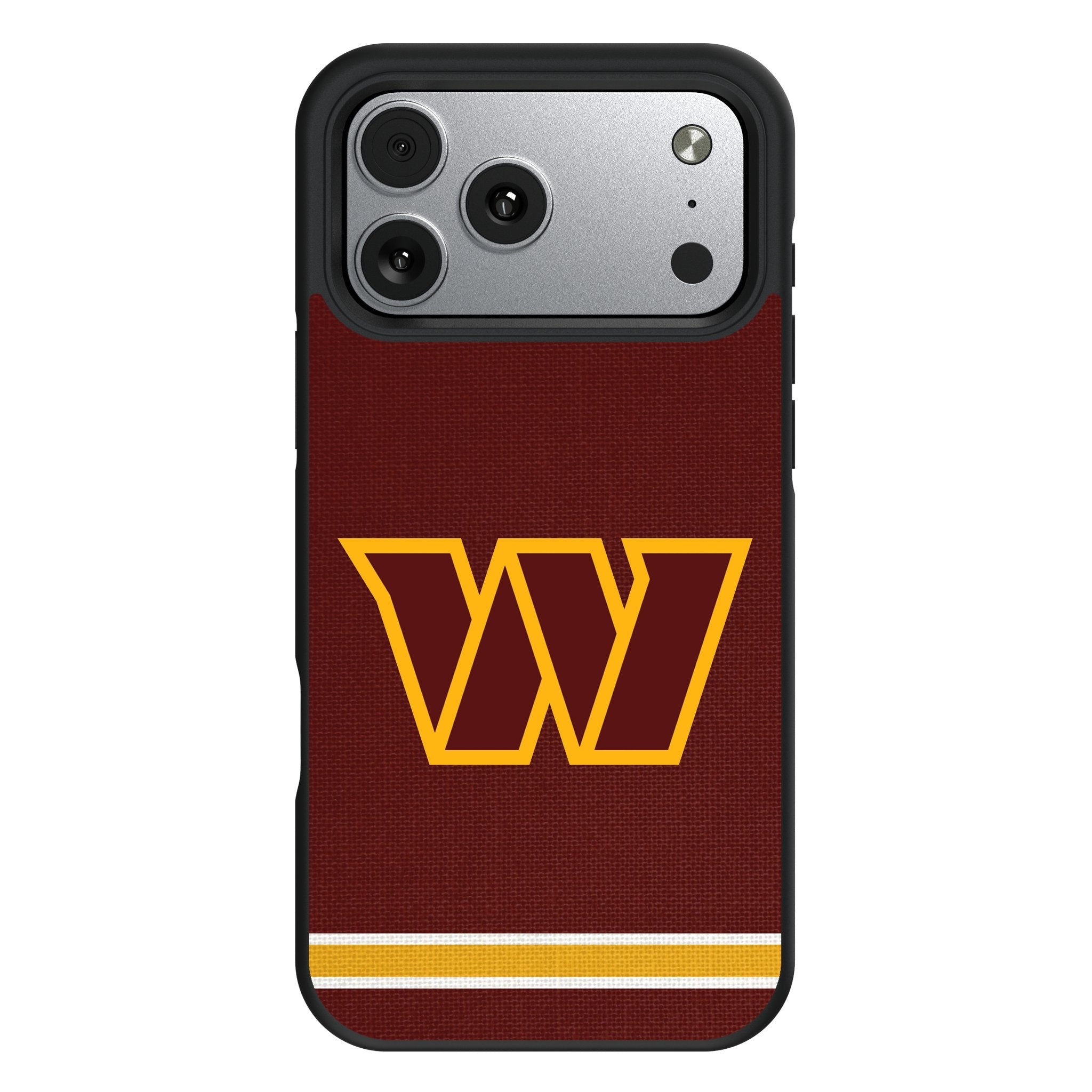 Washington Commanders Stripe Bump Phone Case for Apple iPhone 17 Series 1