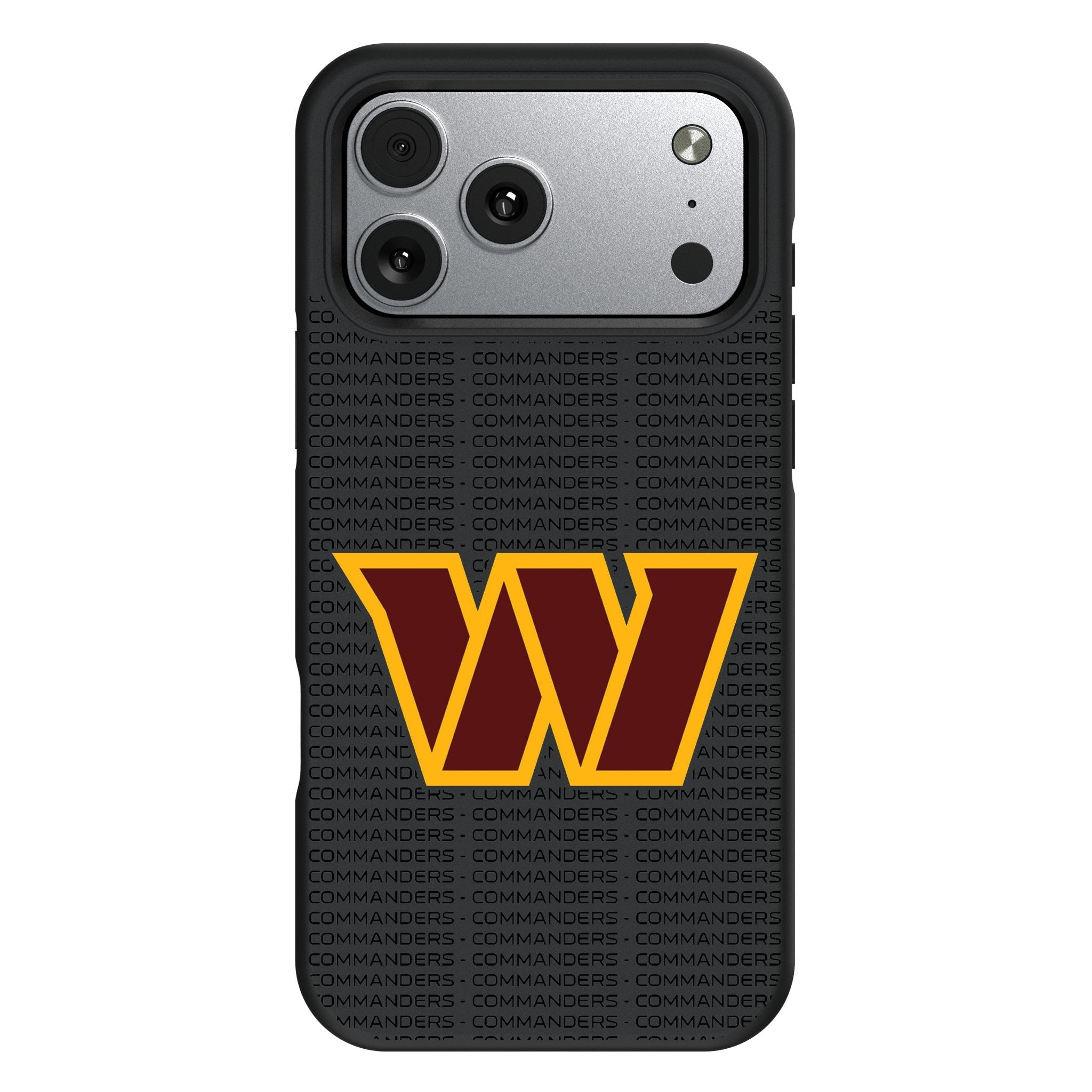 Washington Commanders Text Backdrop Bump Phone Case for Apple iPhone 17 Series 1