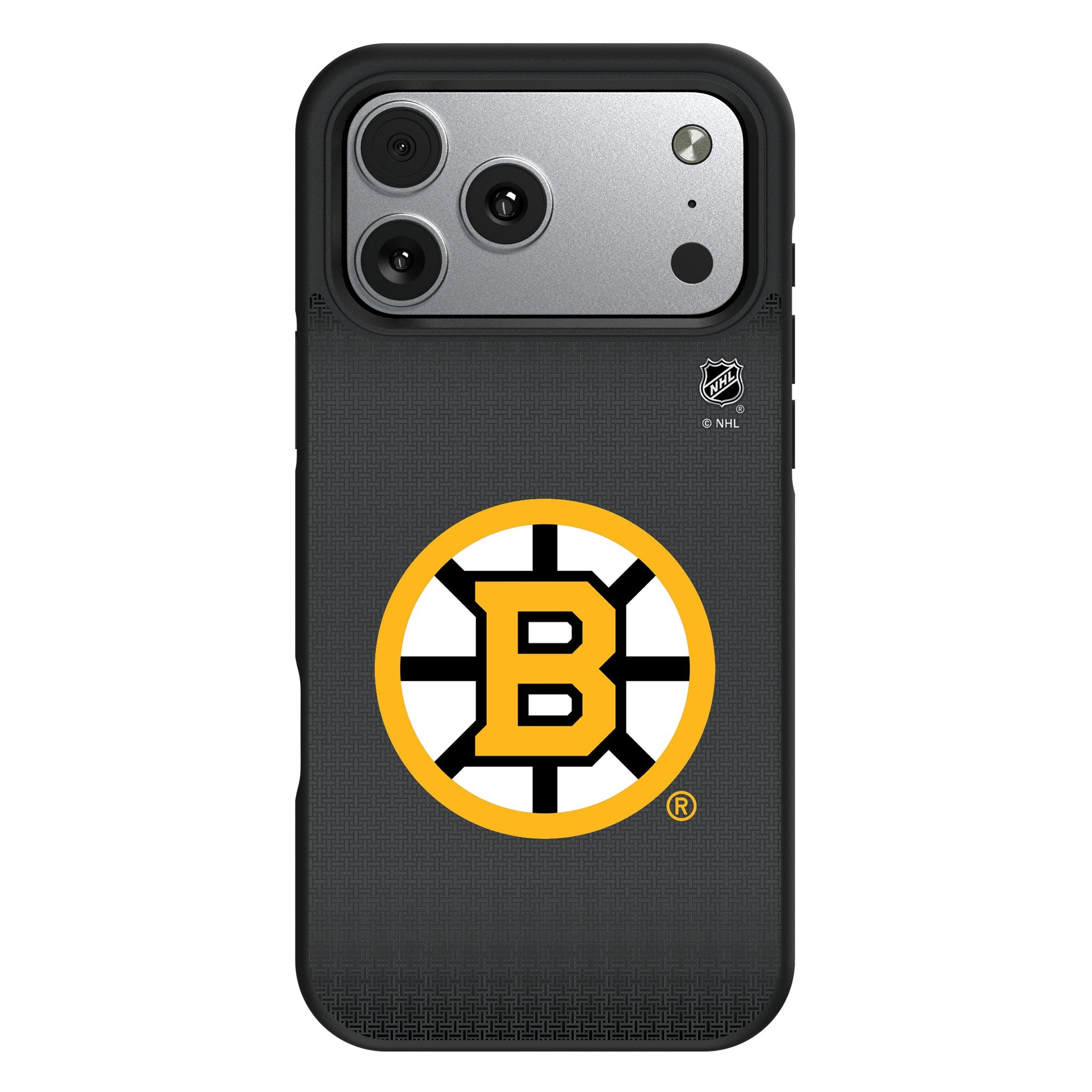 Boston Bruins Linen Bump Phone Case for Apple iPhone 17 Series