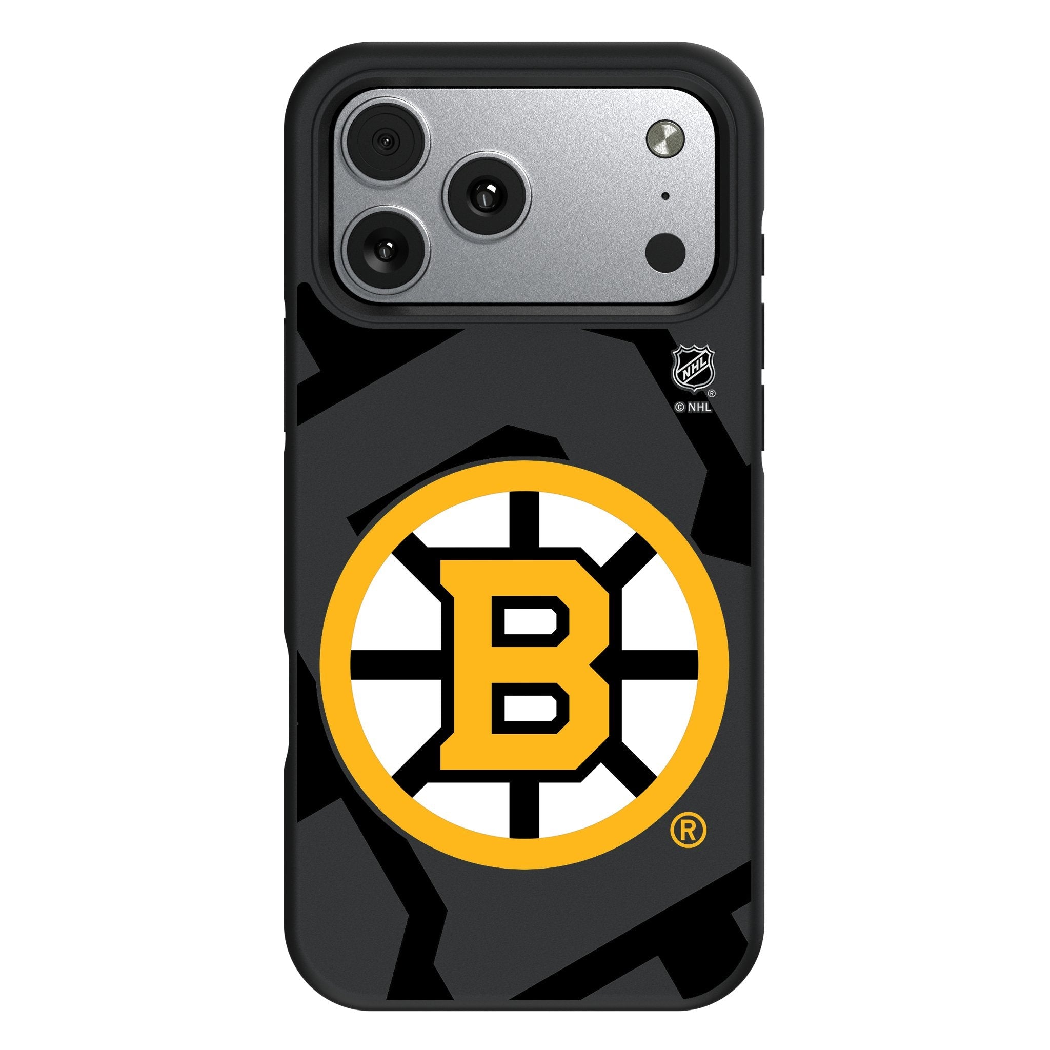 Boston Bruins Monocolor Tilt Bump Phone Case for Apple iPhone 17 Series