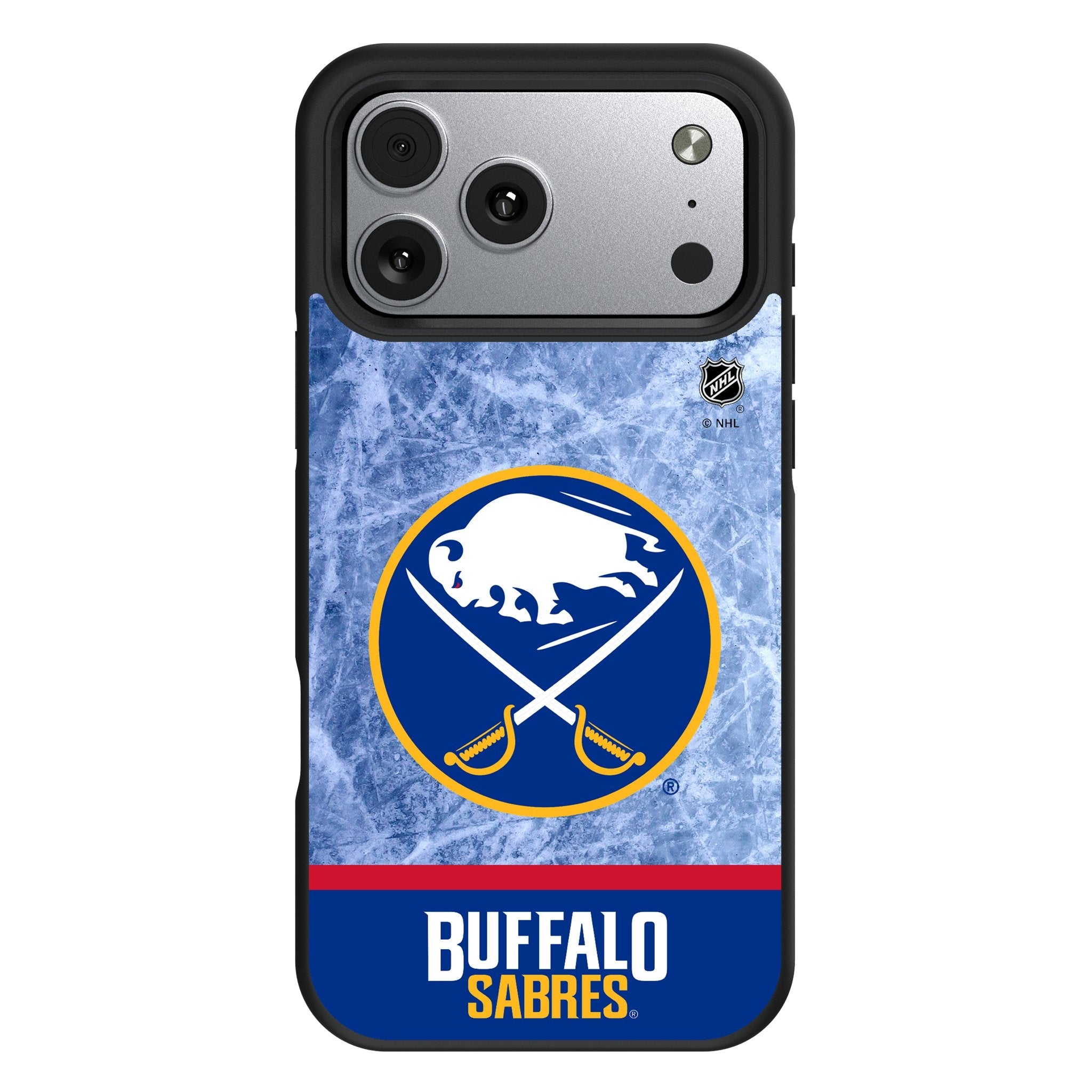 Buffalo Sabres Ice Wordmark Bump Phone Case for Apple iPhone 17 Series