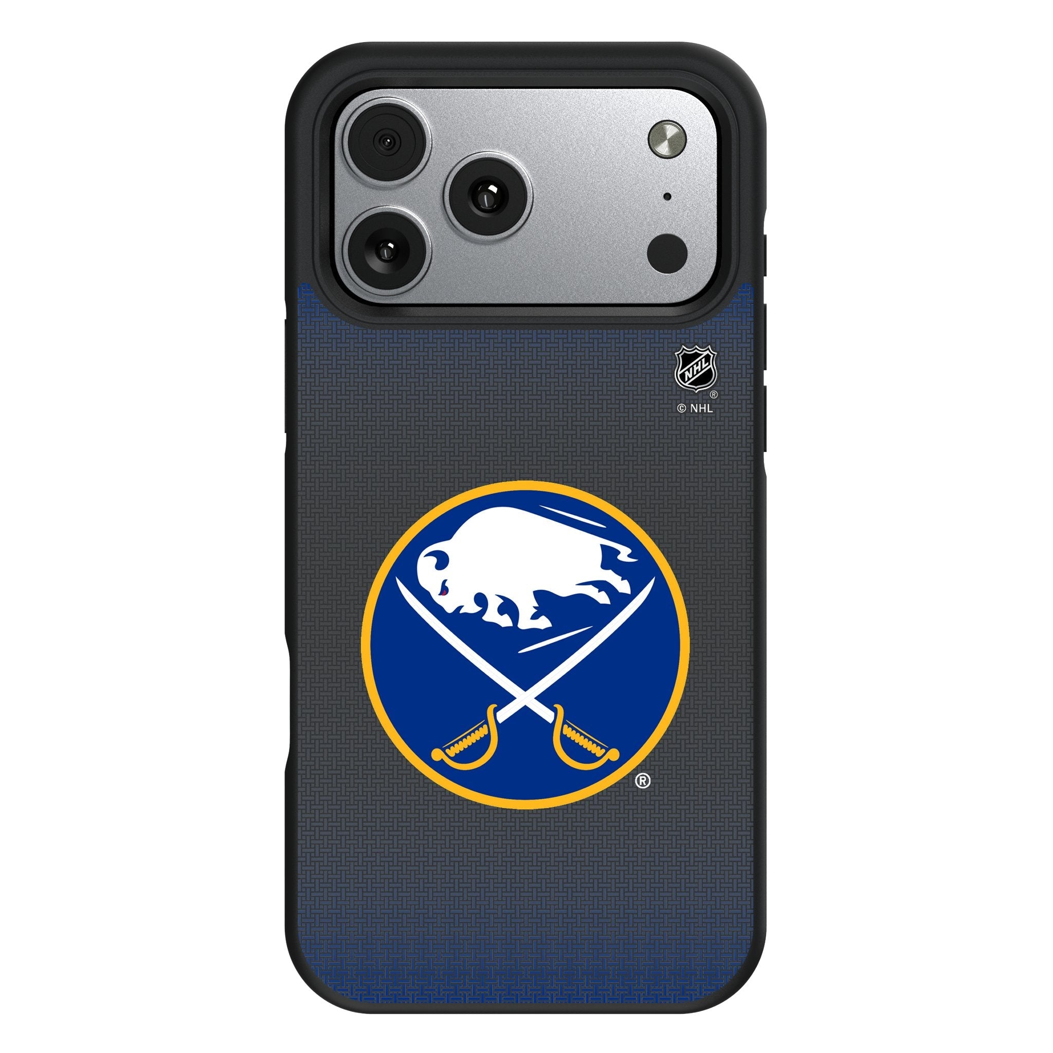 Buffalo Sabres Linen Bump Phone Case for Apple iPhone 17 Series