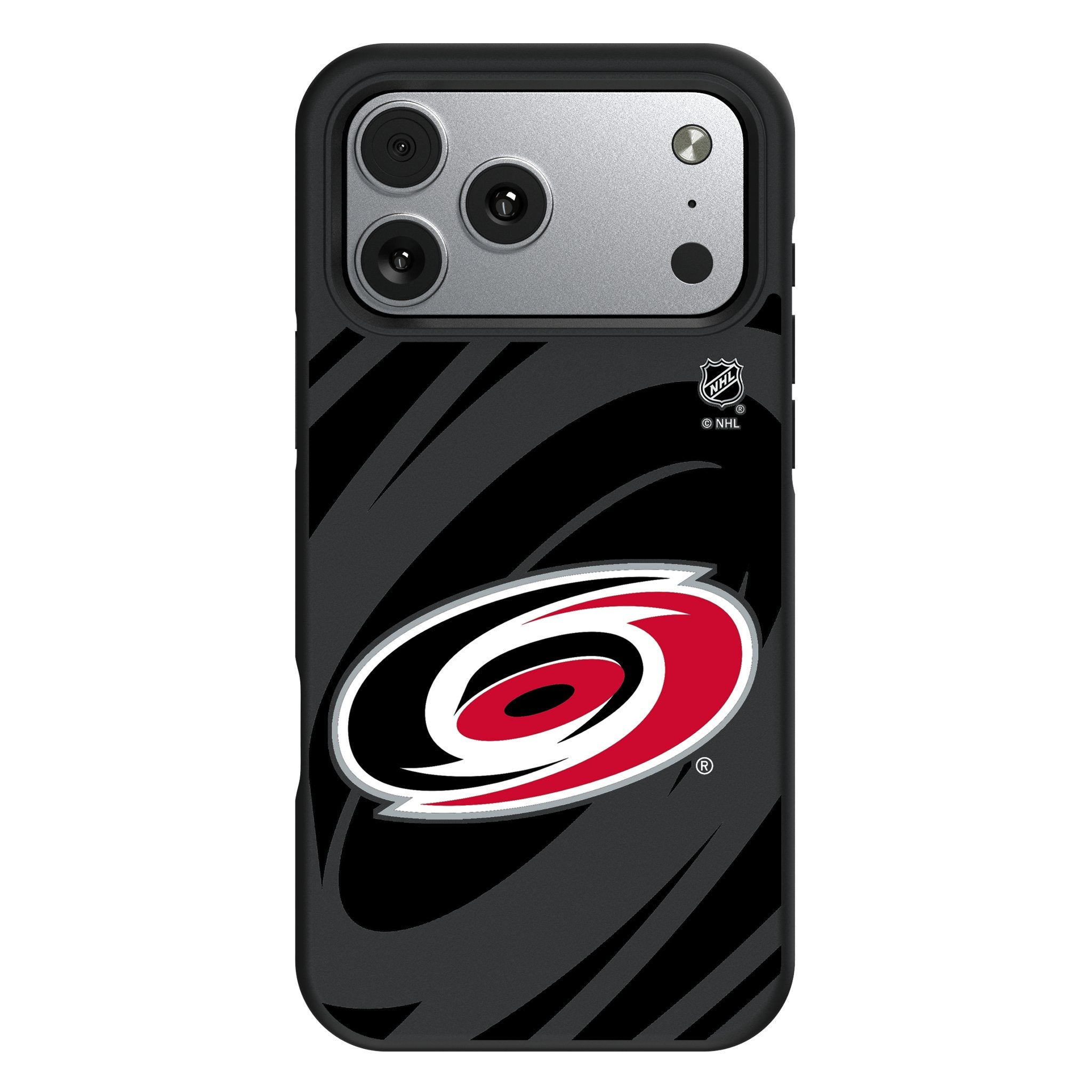 Carolina Hurricanes Monocolor Tilt Bump Phone Case for Apple iPhone 17 Series