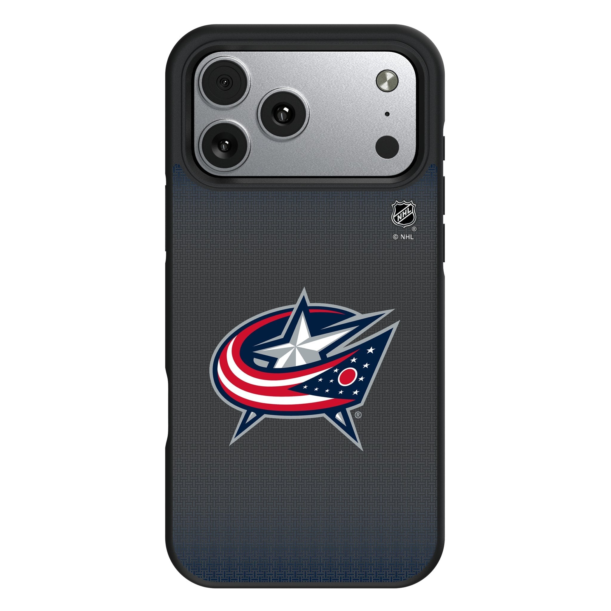 Columbus Blue Jackets Linen Bump Phone Case for Apple iPhone 17 Series