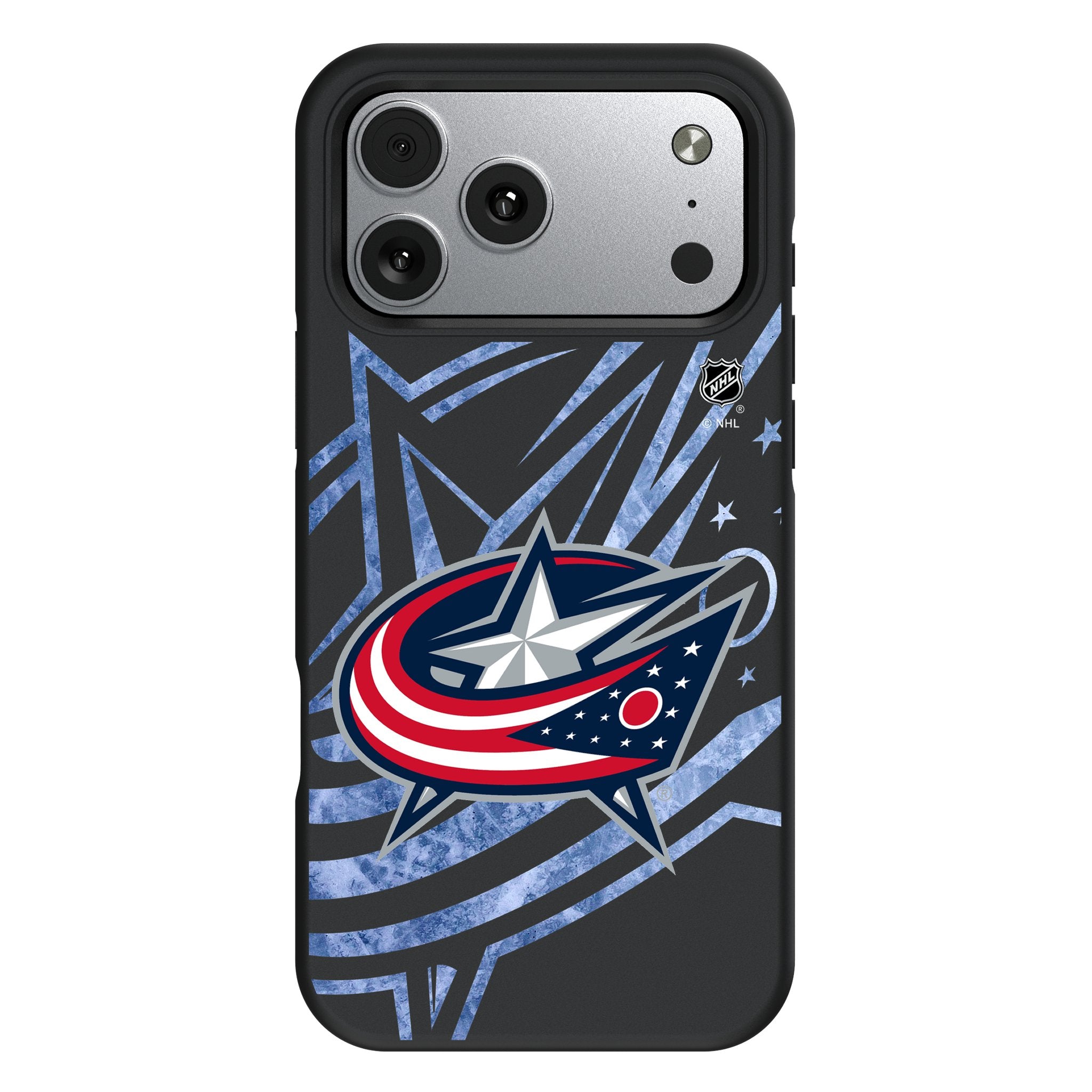 Columbus Blue Jackets Ice Tilt Bump Phone Case for Apple iPhone 17 Series