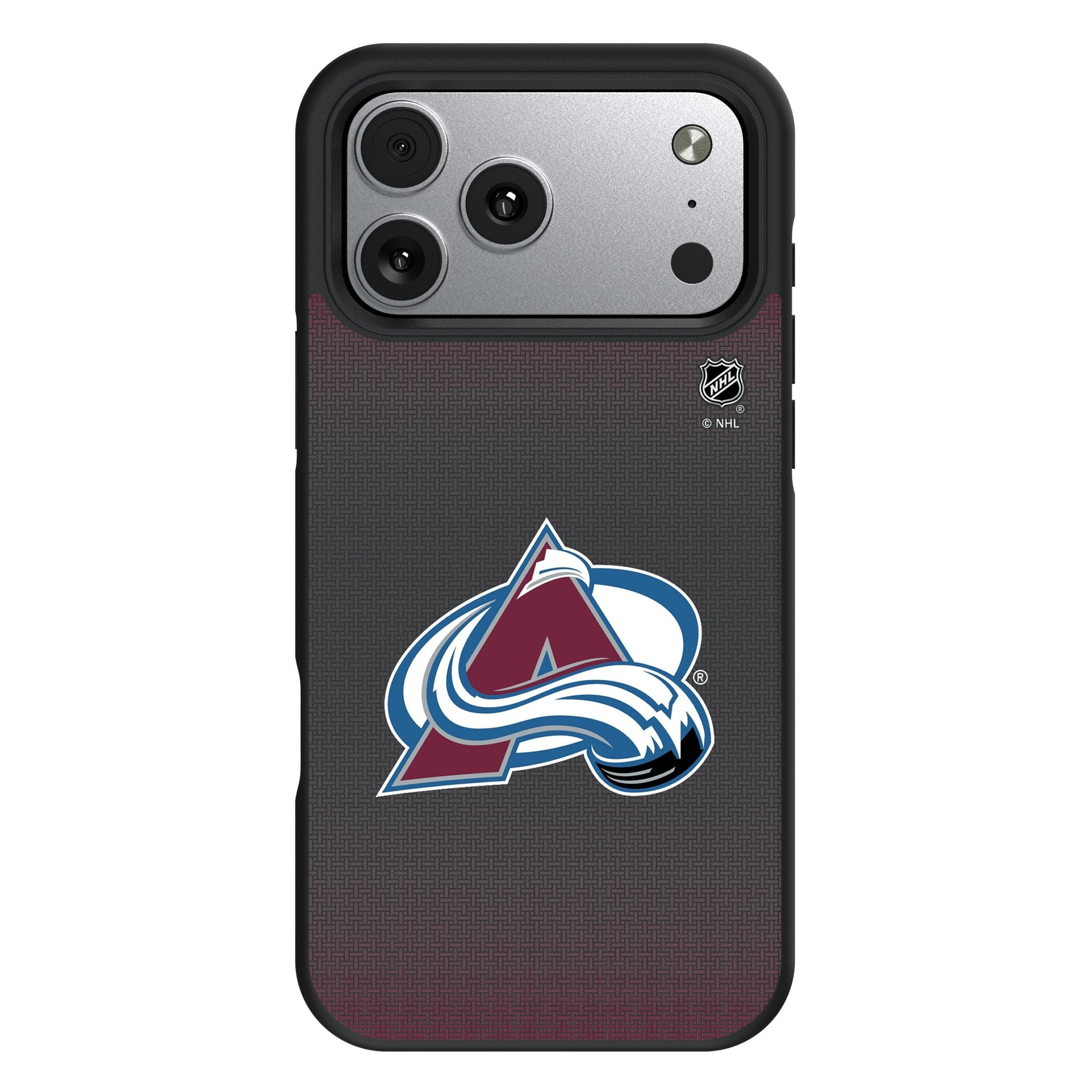 Colorado Avalanche Linen Bump Phone Case for Apple iPhone 17 Series