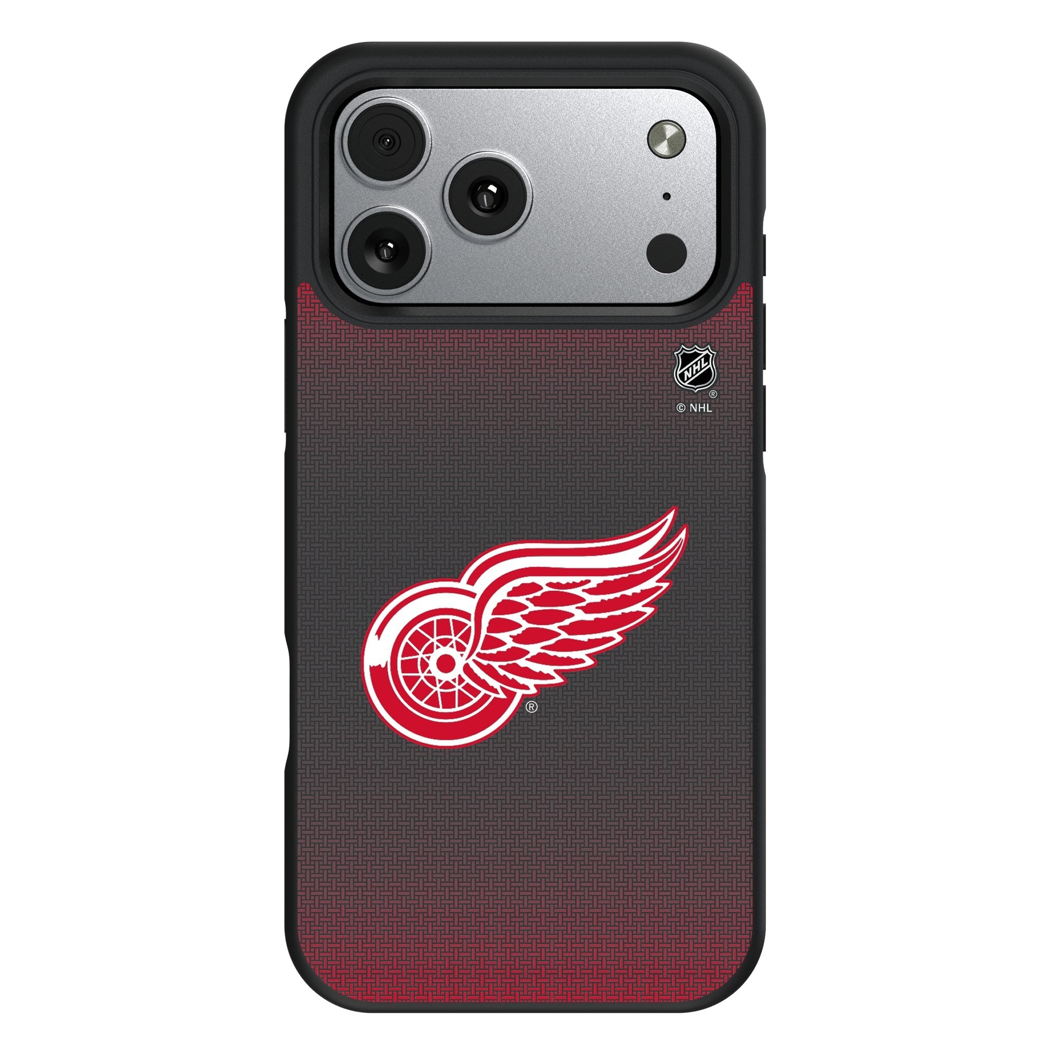 Detroit Red Wings Linen Bump Phone Case for Apple iPhone 17 Series