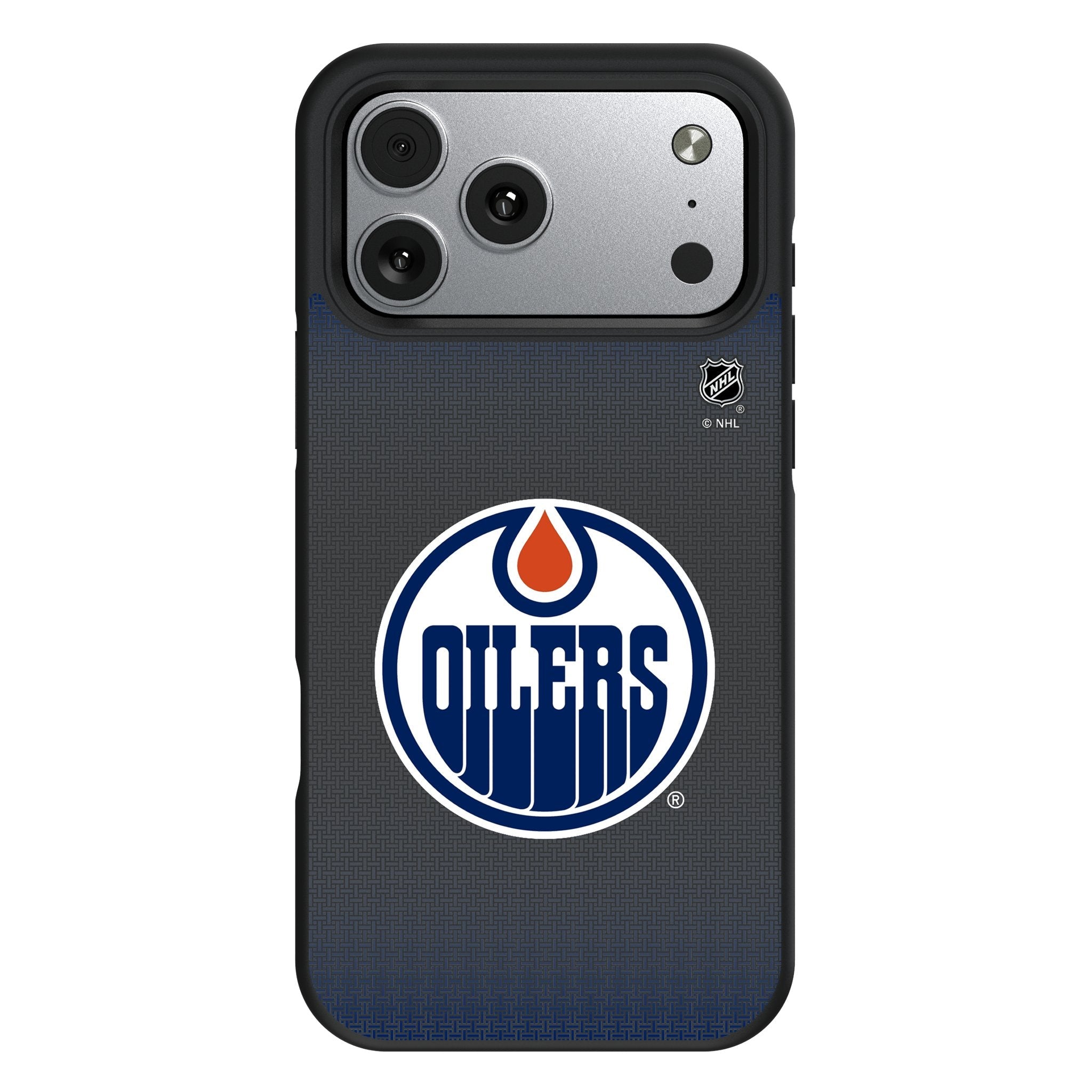 Edmonton Oilers Linen Bump Phone Case for Apple iPhone 17 Series