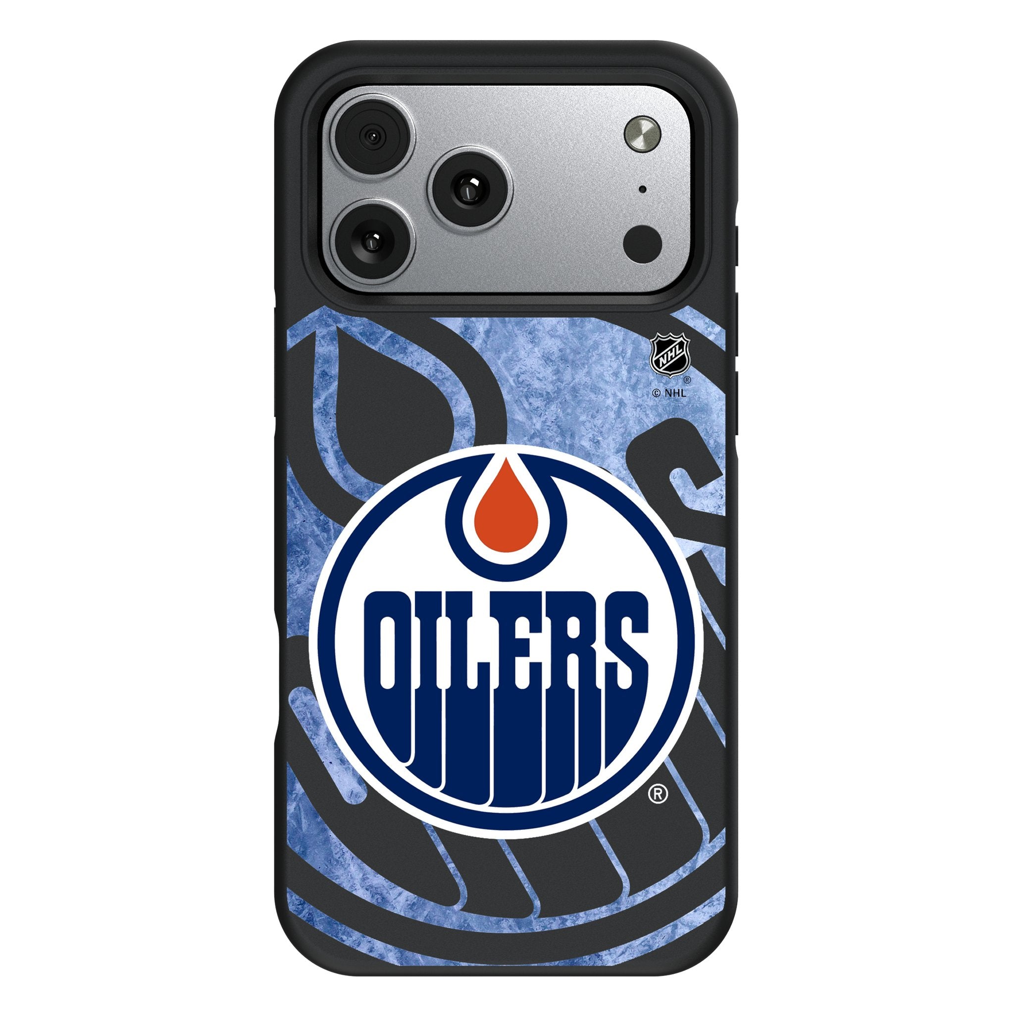 Edmonton Oilers Ice Tilt Bump Phone Case for Apple iPhone 17 Series