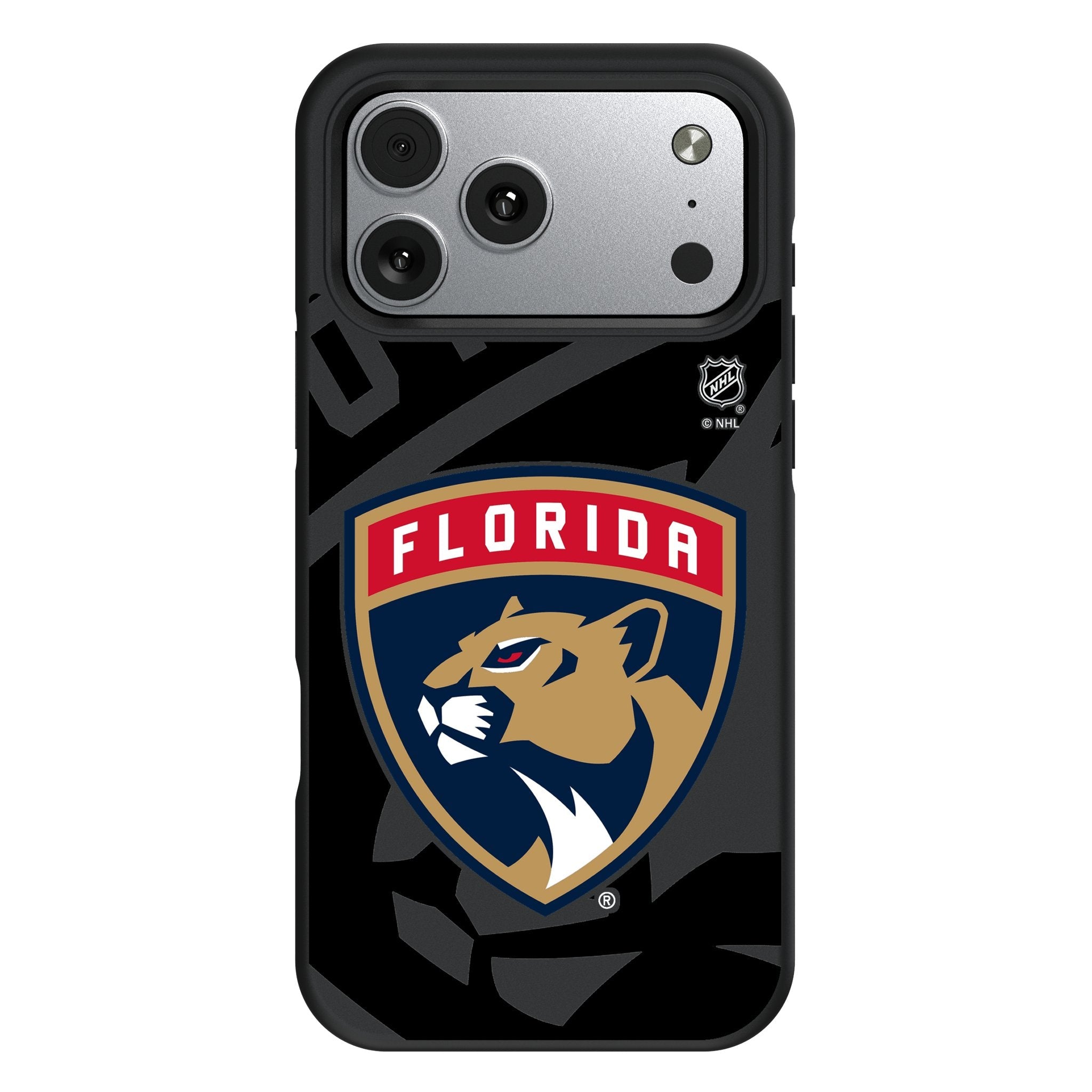 Florida Panthers Monocolor Tilt Bump Phone Case for Apple iPhone 17 Series 1